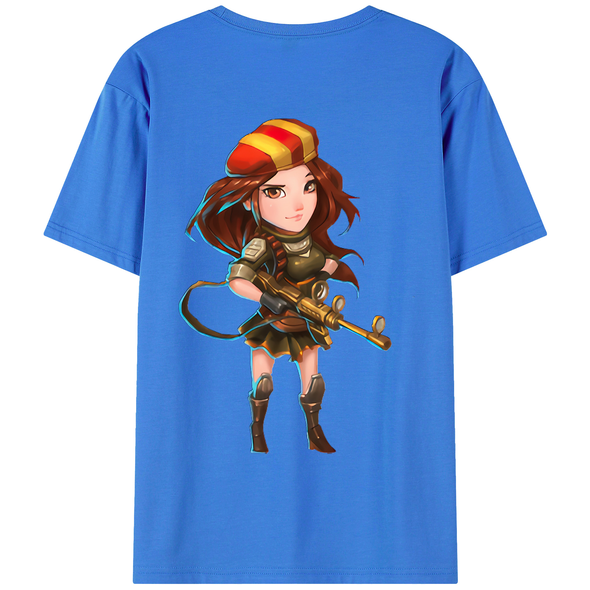 （画像用） リーグ・オブ・レジェンド League of Legends LOL 綿100％ メンズ半袖Tシャツ（バックプリント） 通気性