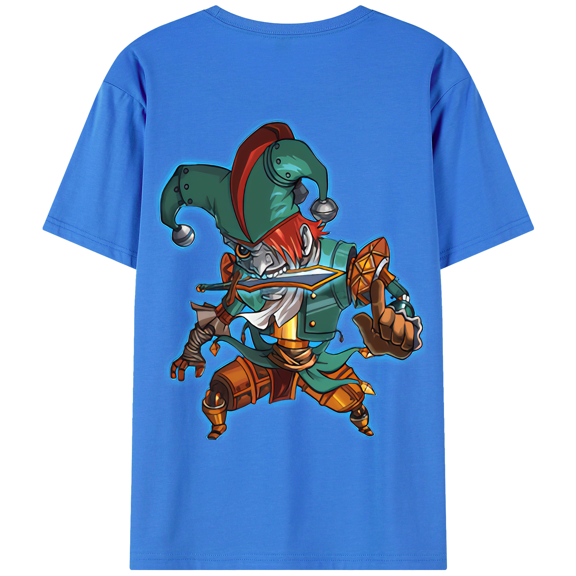 （画像用） リーグ・オブ・レジェンド League of Legends LOL 綿100％ メンズ半袖Tシャツ（バックプリント） 通気性