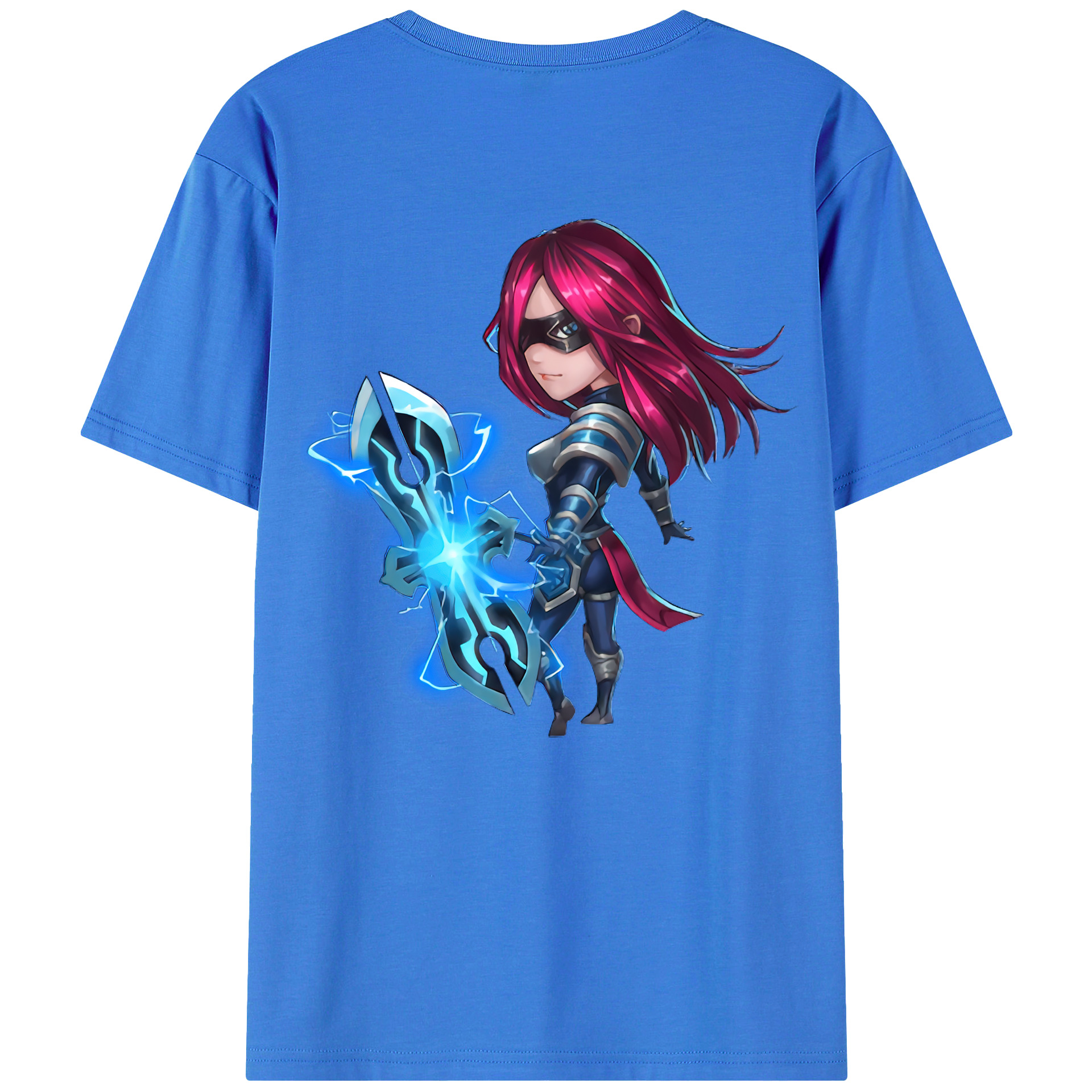 （画像用） リーグ・オブ・レジェンド League of Legends LOL 綿100％ メンズ半袖Tシャツ（バックプリント） 通気性