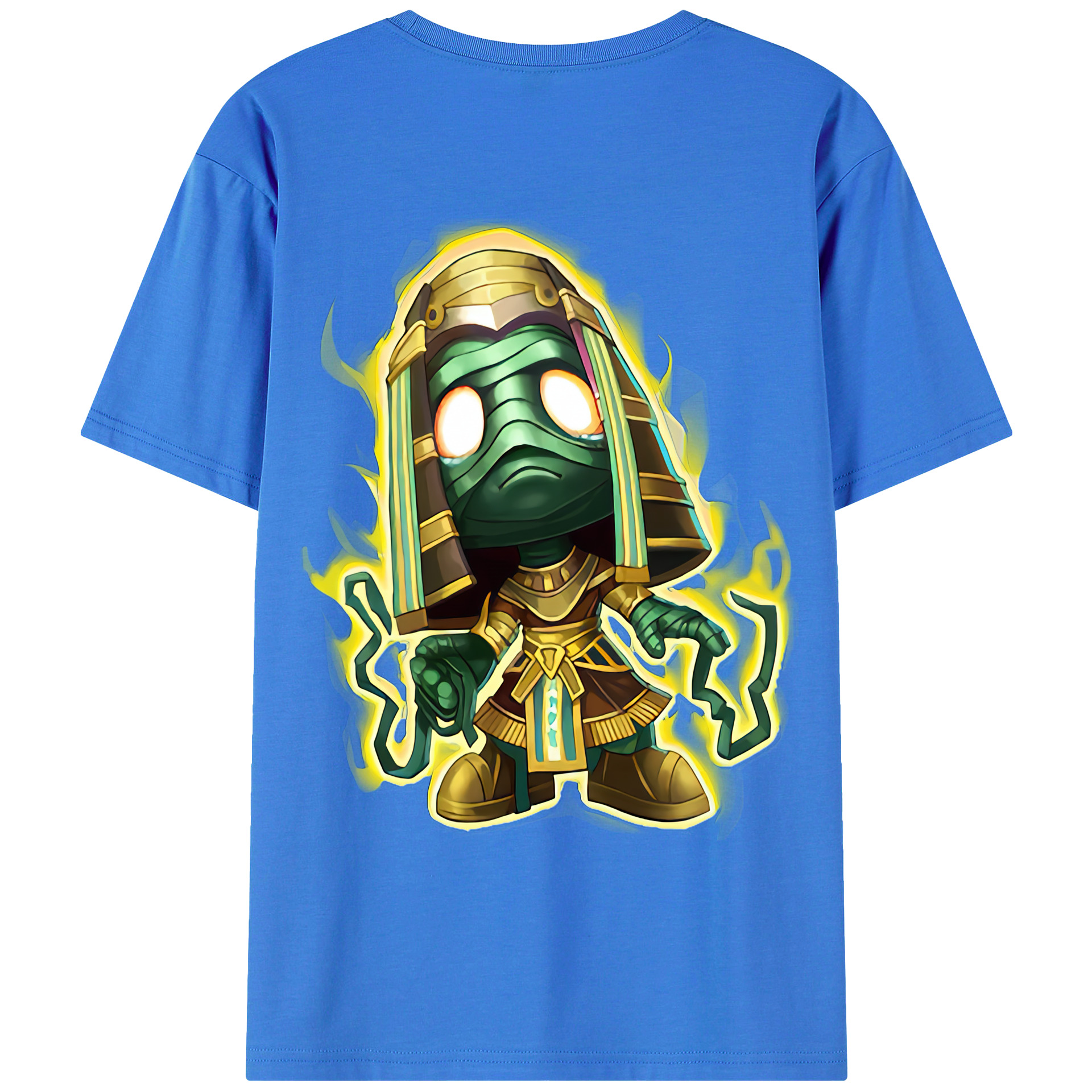 （画像用） リーグ・オブ・レジェンド League of Legends LOL 綿100％ メンズ半袖Tシャツ（バックプリント） 通気性