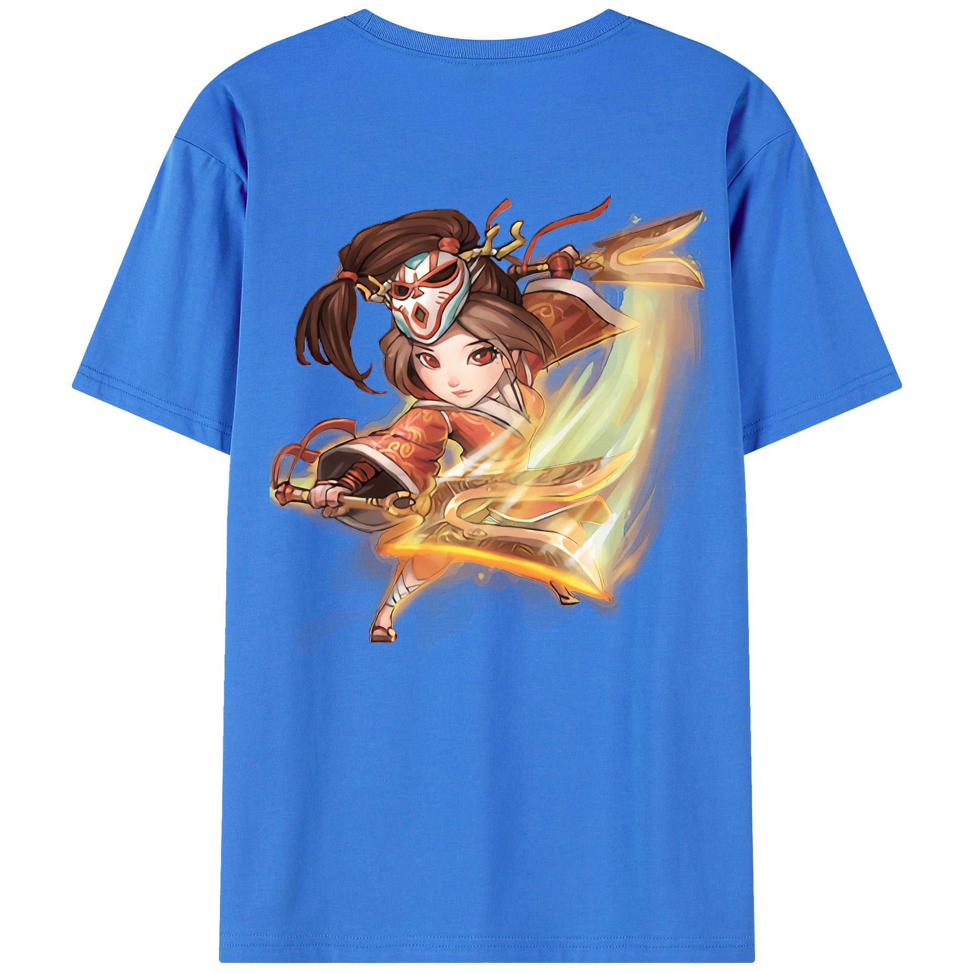 （画像用） リーグ・オブ・レジェンド League of Legends LOL 綿100％ メンズ半袖Tシャツ（バックプリント） 通気性