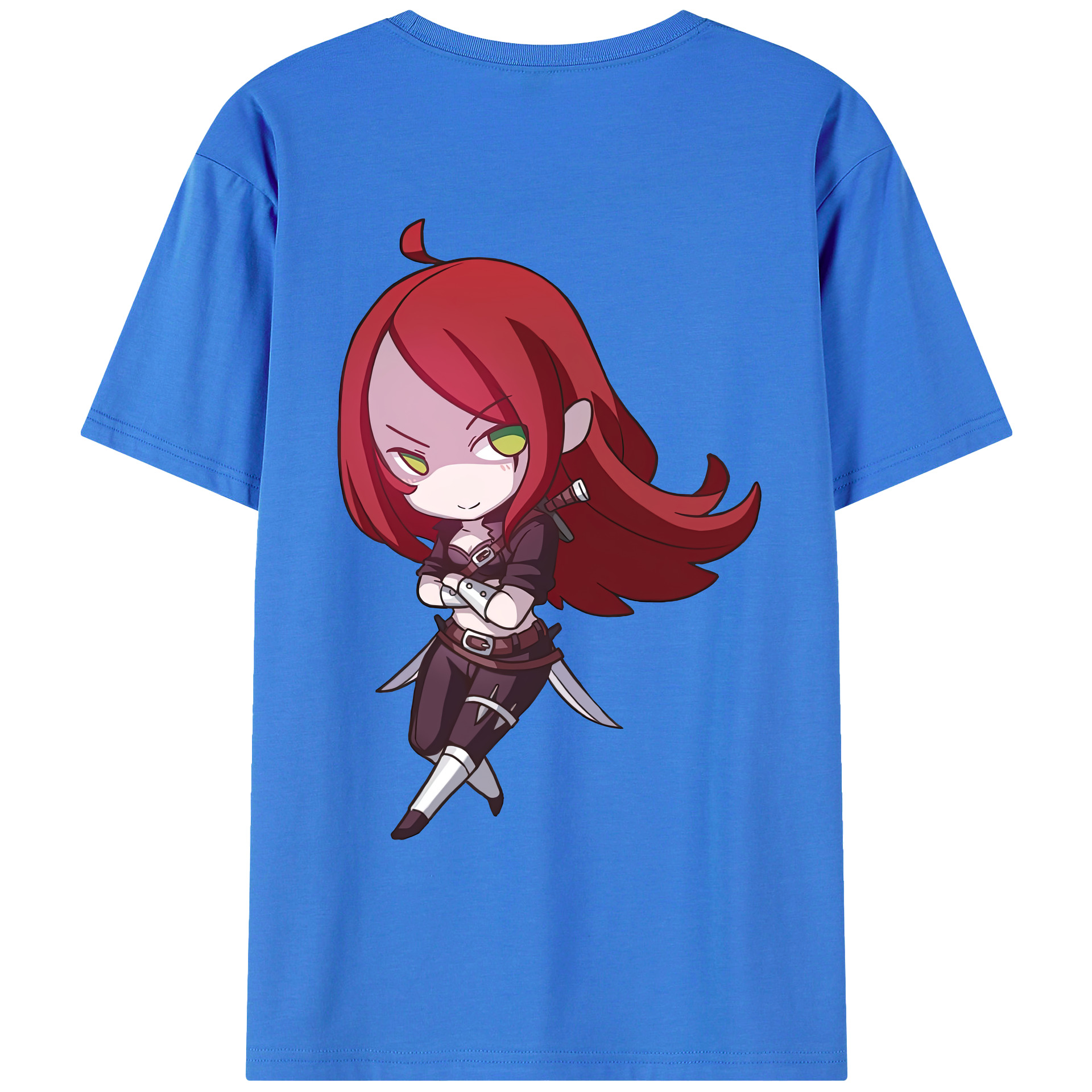 リーグ・オブ・レジェンド League of Legends LOL 綿100％ メンズ半袖Tシャツ（バックプリント） 通気性