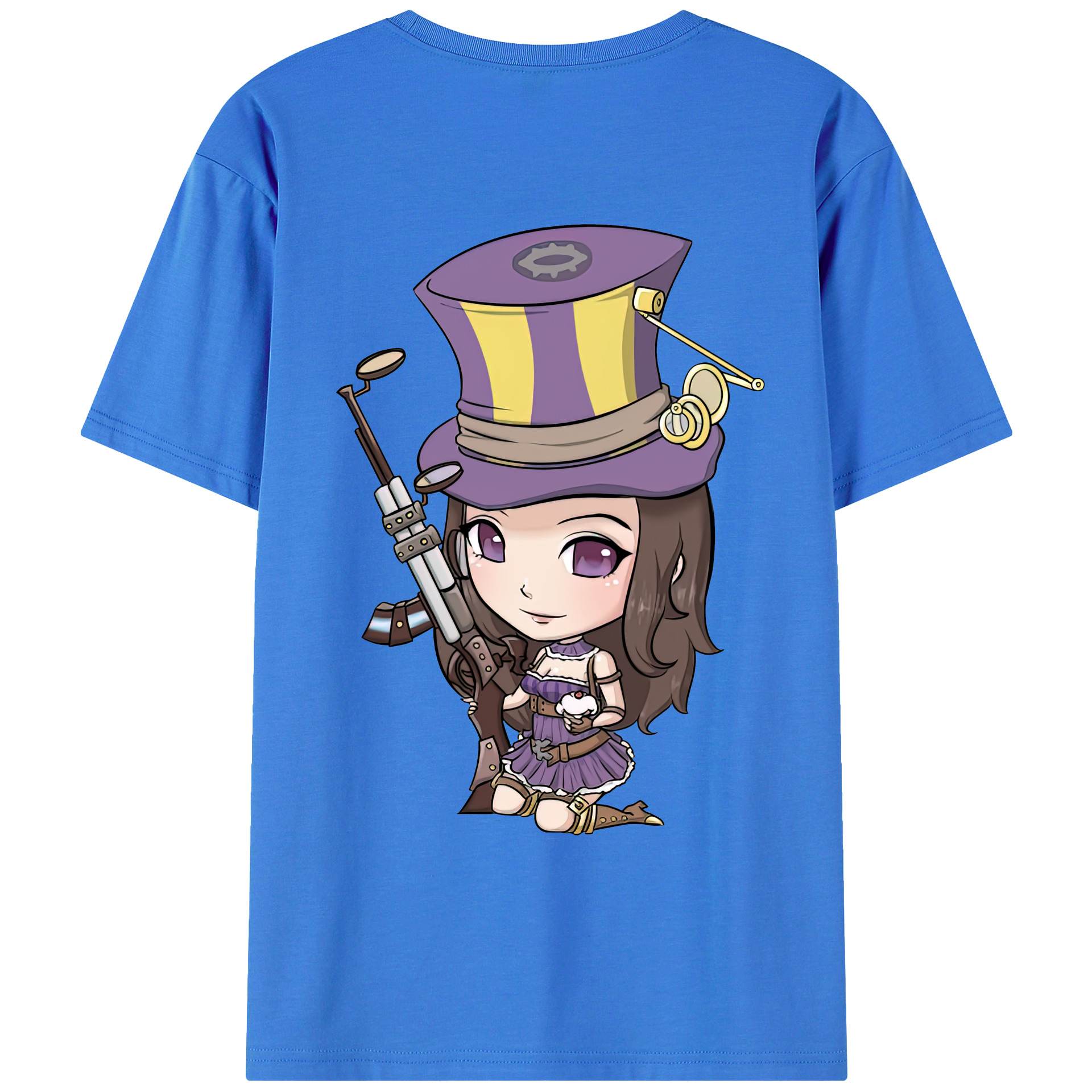 リーグ・オブ・レジェンド League of Legends LOL 綿100％ メンズ半袖Tシャツ（バックプリント） 通気性