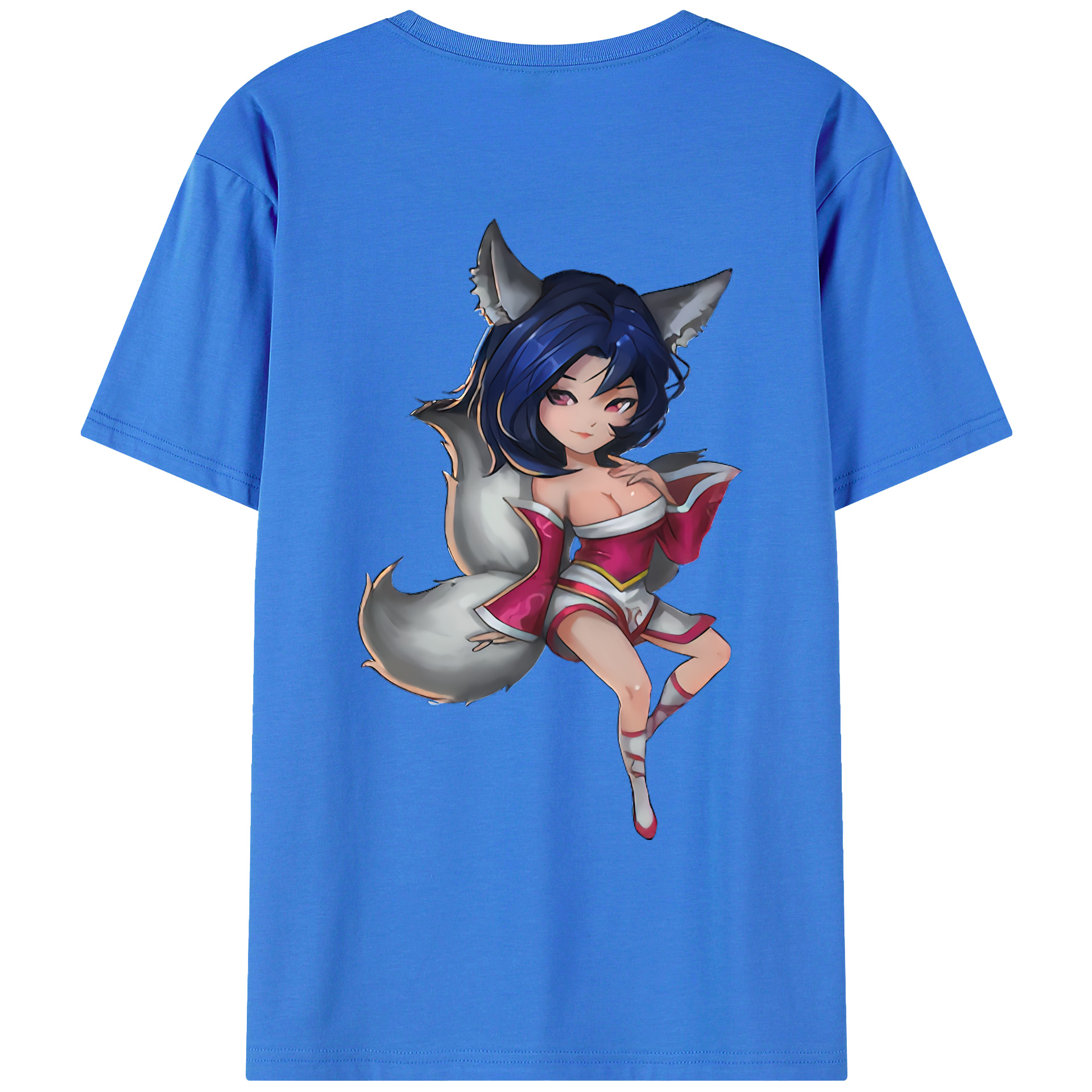 （画像用） リーグ・オブ・レジェンド League of Legends LOL 綿100％ メンズ半袖Tシャツ（バックプリント） 通気性