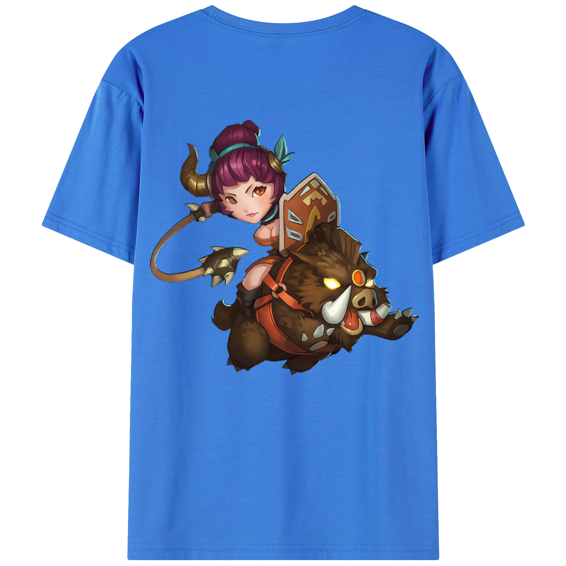（画像用） リーグ・オブ・レジェンド League of Legends LOL 綿100％ メンズ半袖Tシャツ（バックプリント） 通気性