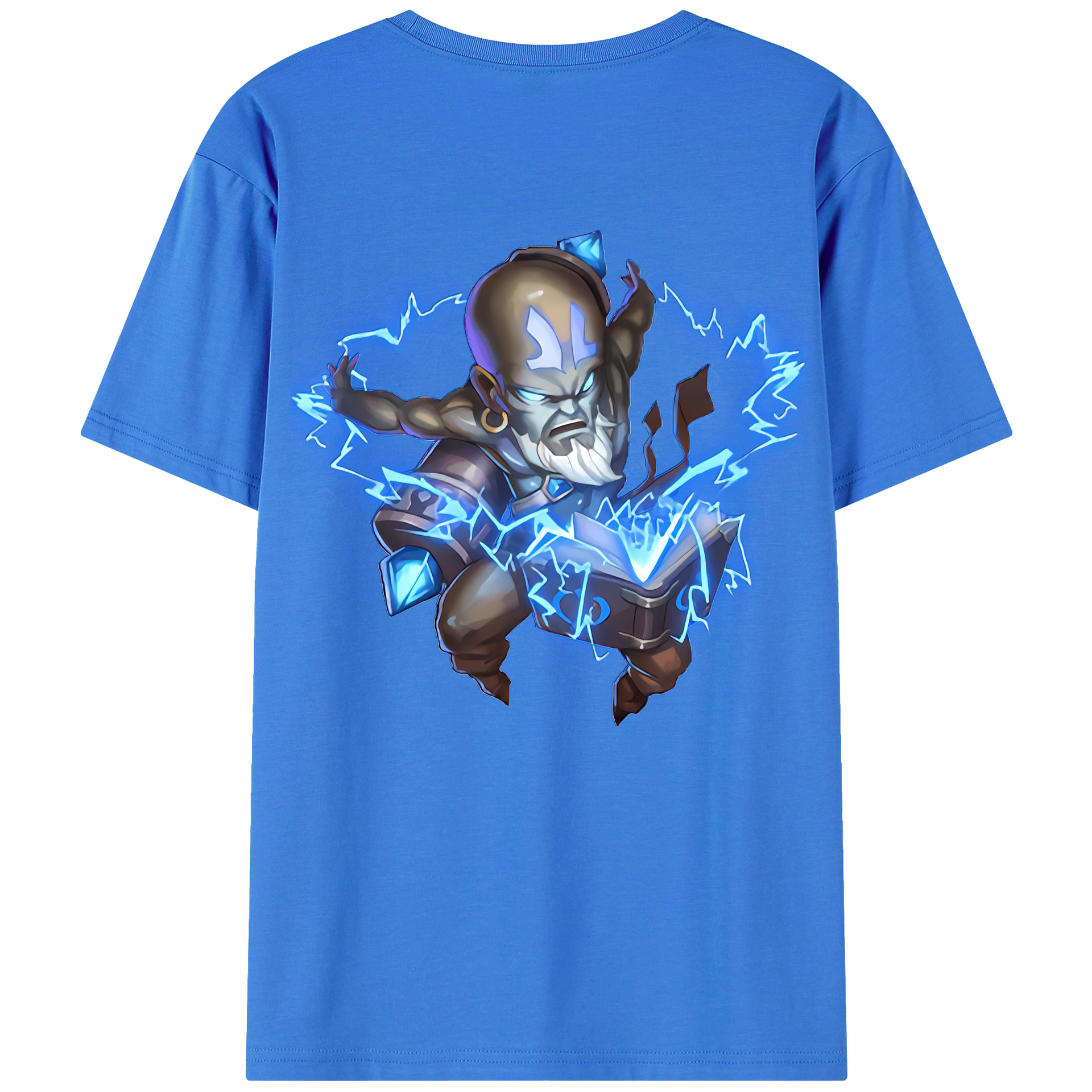 （画像用） リーグ・オブ・レジェンド League of Legends LOL 綿100％ メンズ半袖Tシャツ（バックプリント） 通気性