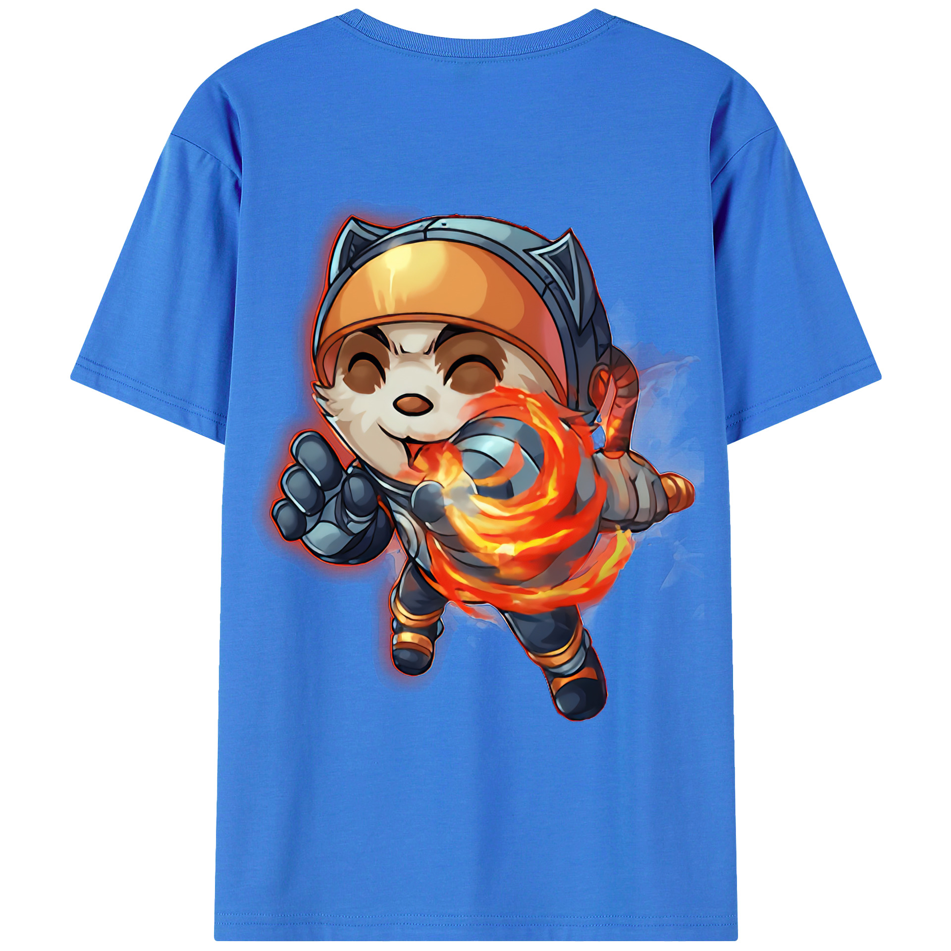 （画像用） リーグ・オブ・レジェンド League of Legends LOL 綿100％ メンズ半袖Tシャツ（バックプリント） 通気性