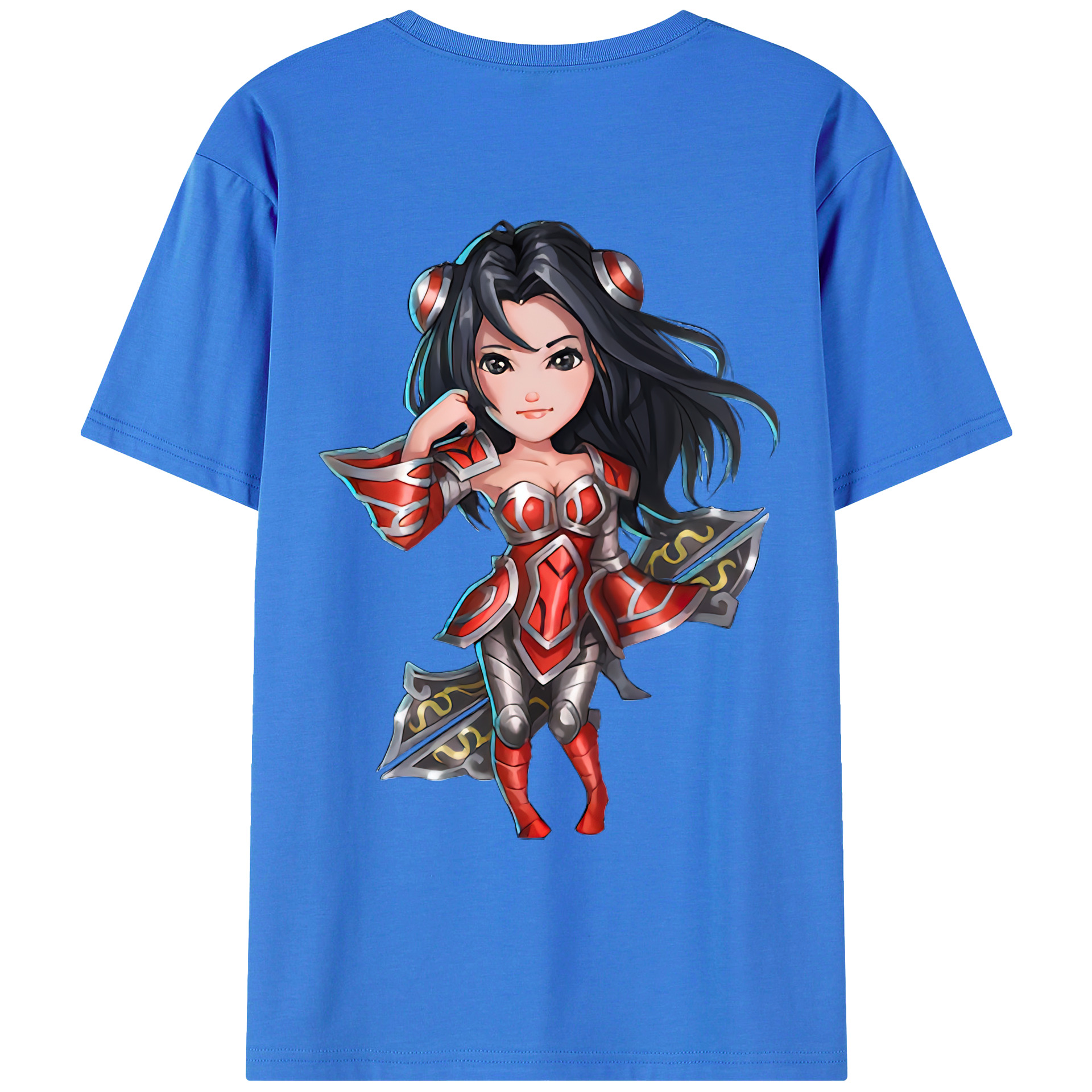 （画像用） リーグ・オブ・レジェンド League of Legends LOL 綿100％ メンズ半袖Tシャツ（バックプリント） 通気性