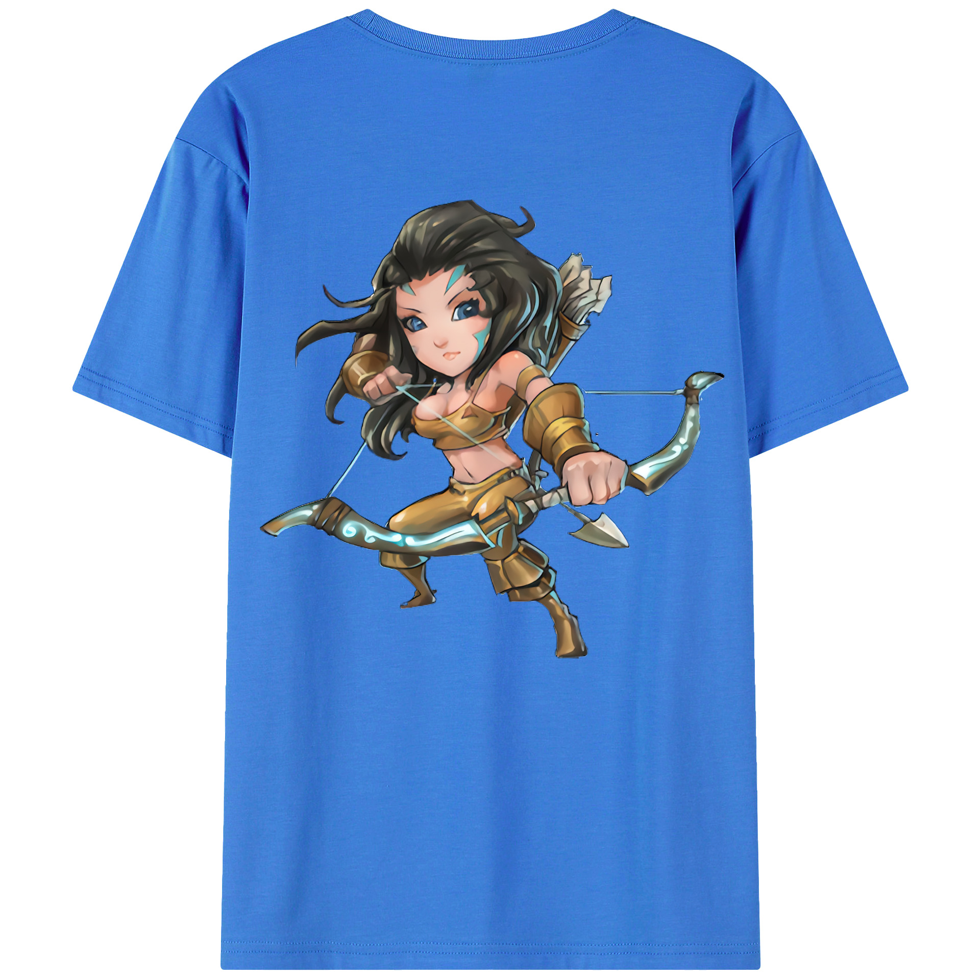 （画像用） リーグ・オブ・レジェンド League of Legends LOL 綿100％ メンズ半袖Tシャツ（バックプリント） 通気性