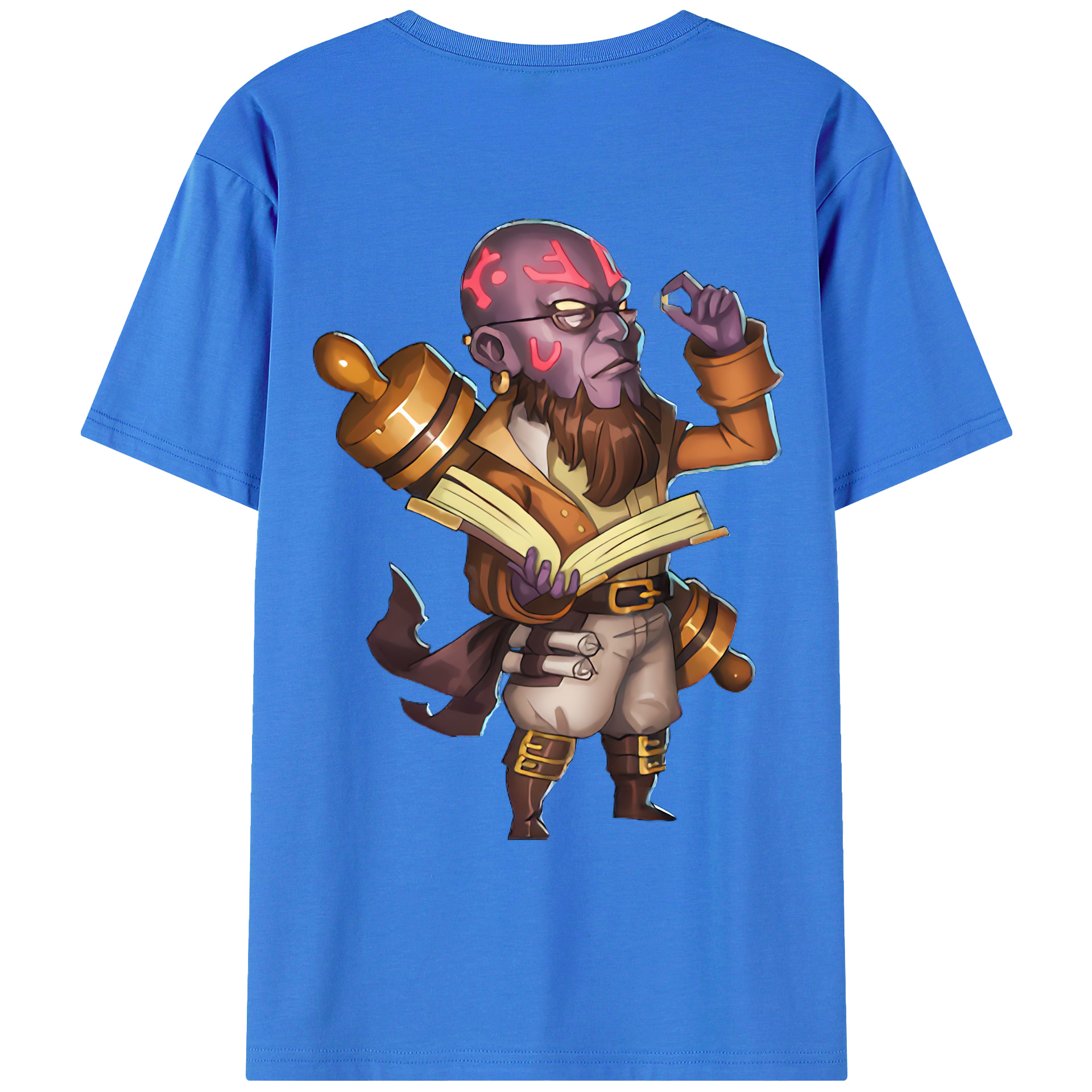 （画像用） リーグ・オブ・レジェンド League of Legends LOL 綿100％ メンズ半袖Tシャツ（バックプリント） 通気性