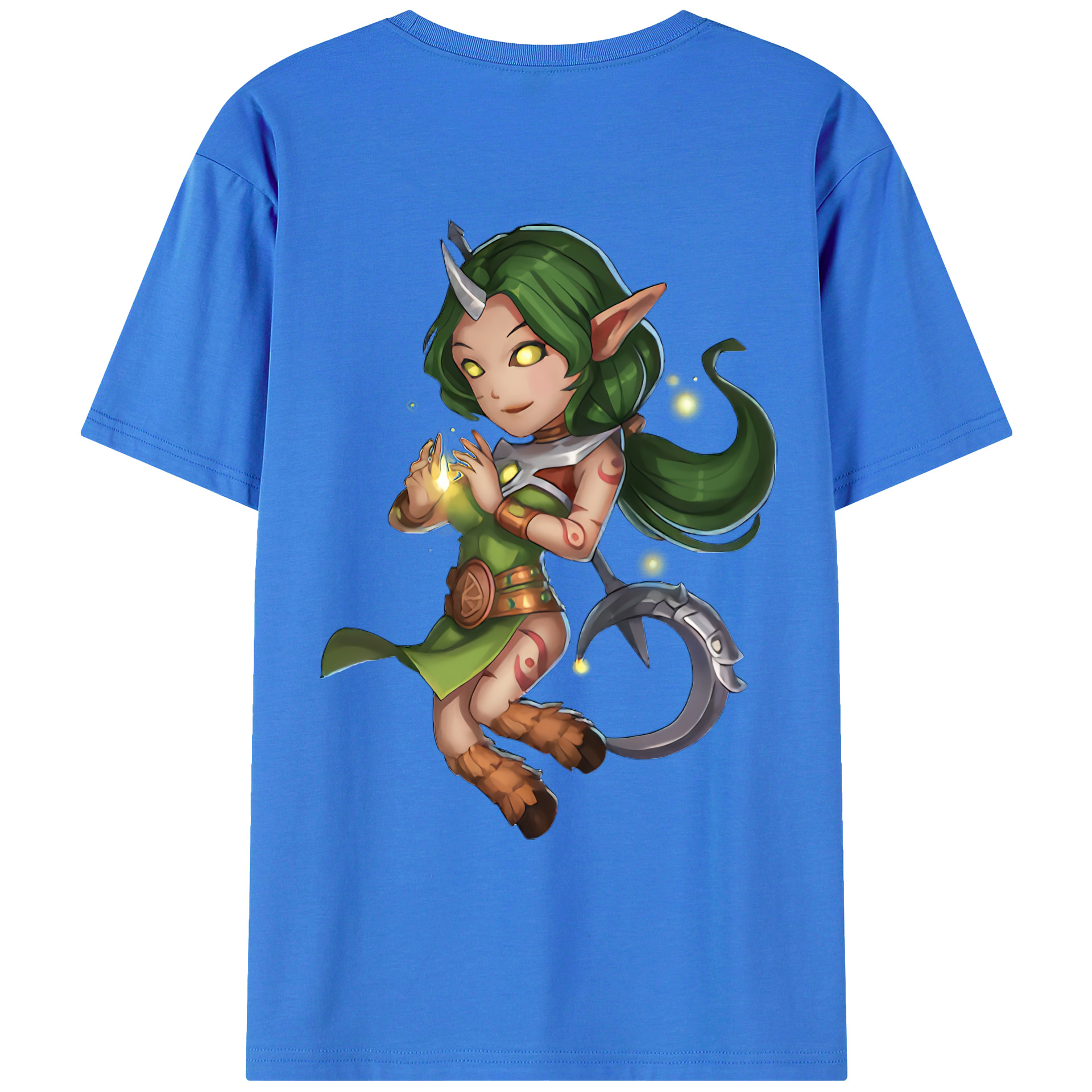 （画像用） リーグ・オブ・レジェンド League of Legends LOL 綿100％ メンズ半袖Tシャツ（バックプリント） 通気性