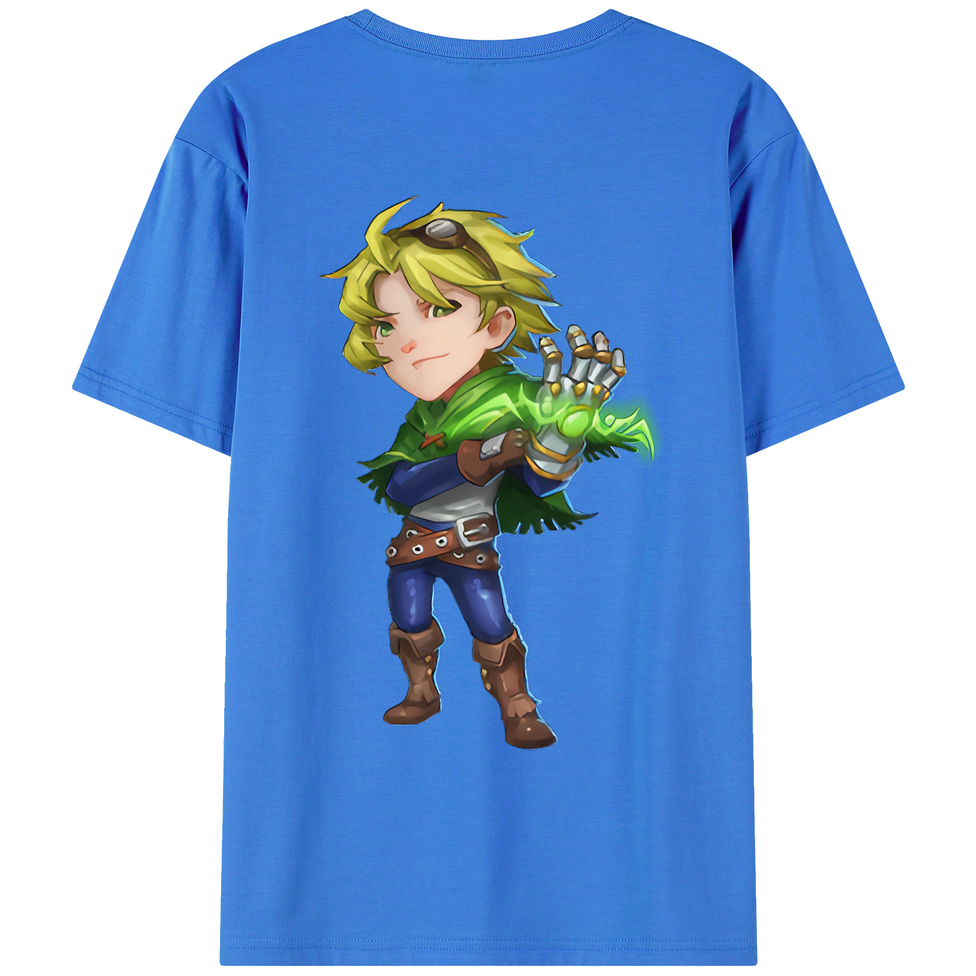 （画像用） リーグ・オブ・レジェンド League of Legends LOL 綿100％ メンズ半袖Tシャツ（バックプリント） 通気性