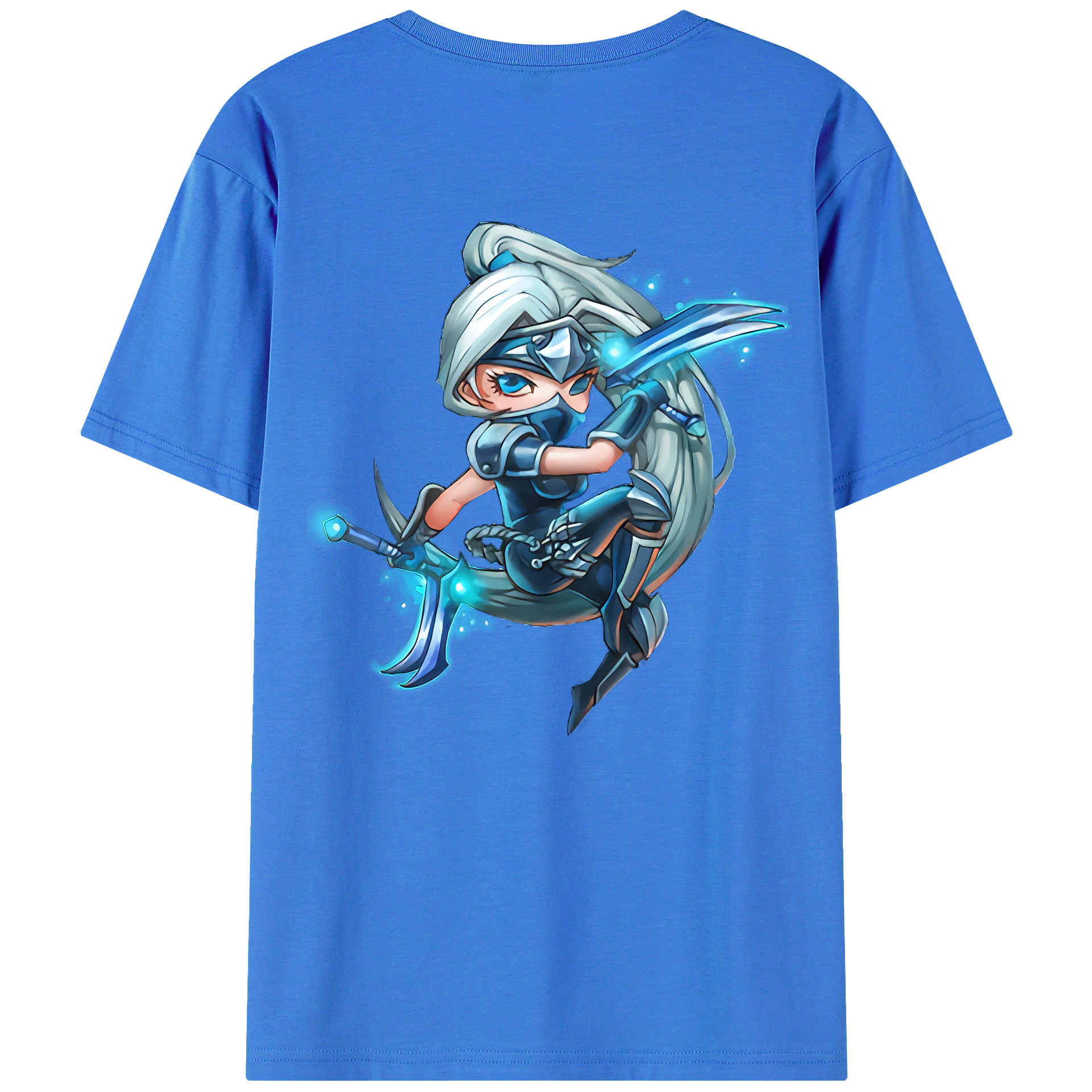 （画像用） リーグ・オブ・レジェンド League of Legends LOL 綿100％ メンズ半袖Tシャツ（バックプリント） 通気性