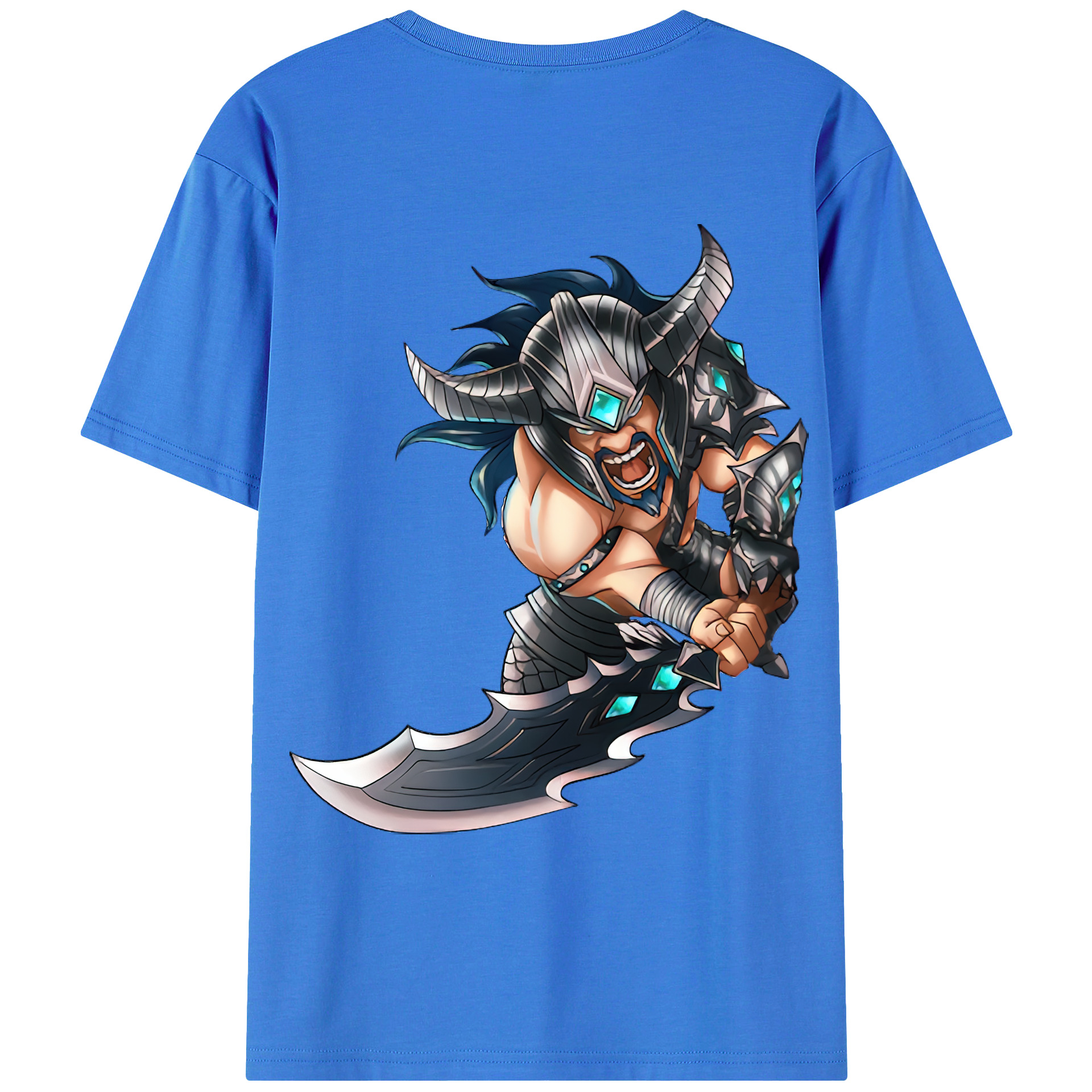 （画像用） リーグ・オブ・レジェンド League of Legends LOL 綿100％ メンズ半袖Tシャツ（バックプリント） 通気性