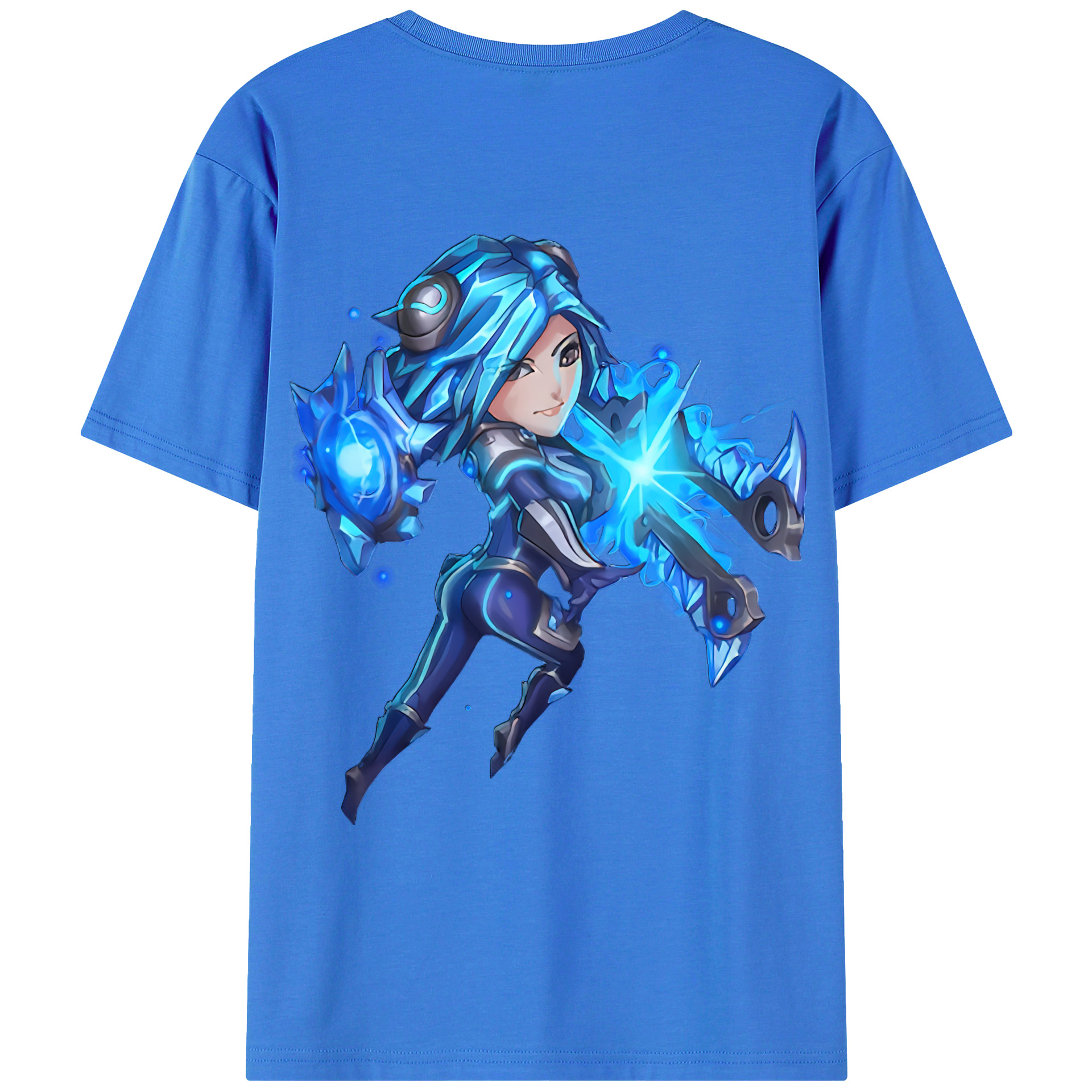 （画像用） リーグ・オブ・レジェンド League of Legends LOL 綿100％ メンズ半袖Tシャツ（バックプリント） 通気性