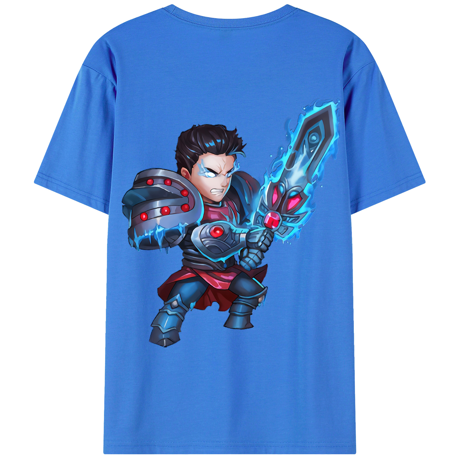 （画像用） リーグ・オブ・レジェンド League of Legends LOL 綿100％ メンズ半袖Tシャツ（バックプリント） 通気性
