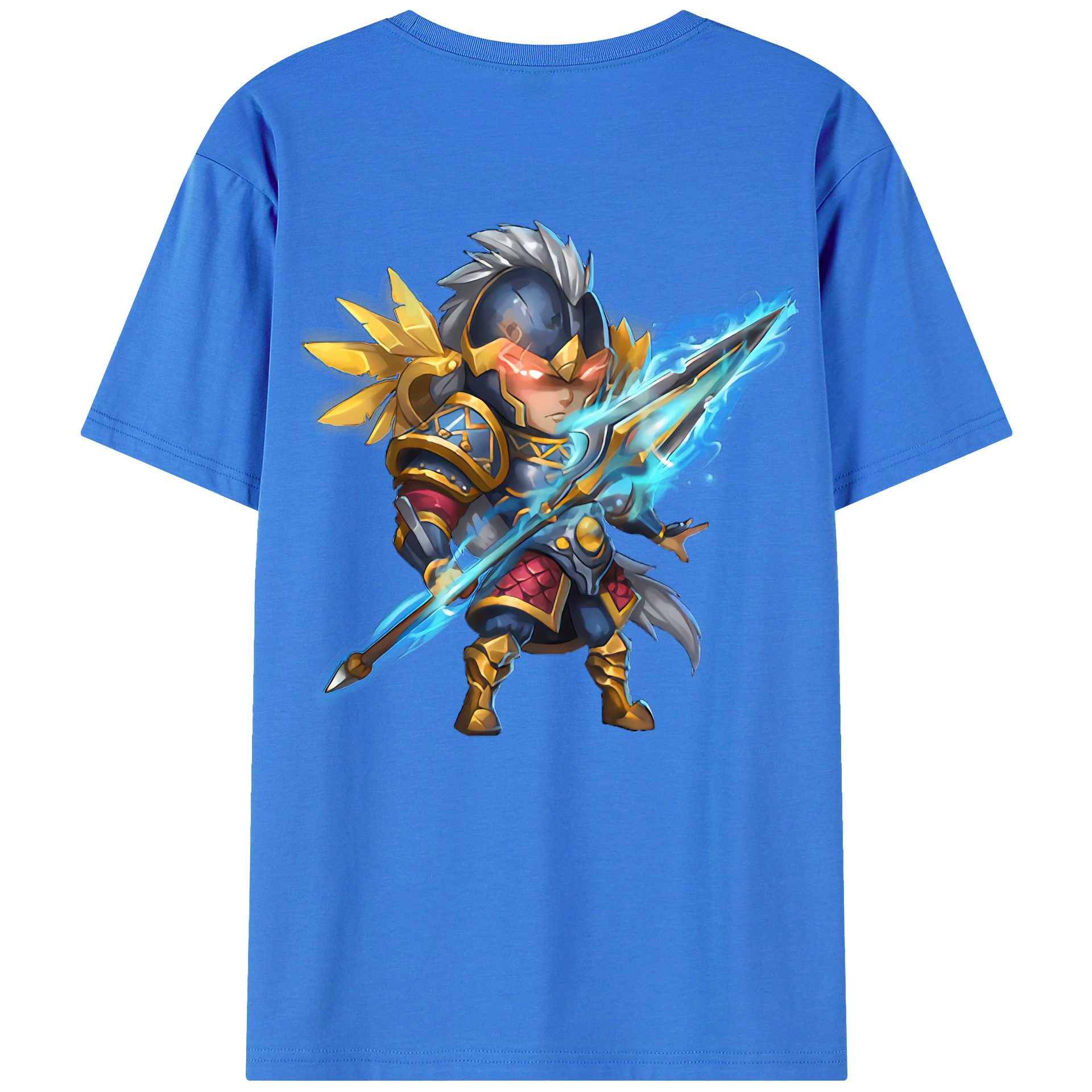（画像用） リーグ・オブ・レジェンド League of Legends LOL 綿100％ メンズ半袖Tシャツ（バックプリント） 通気性