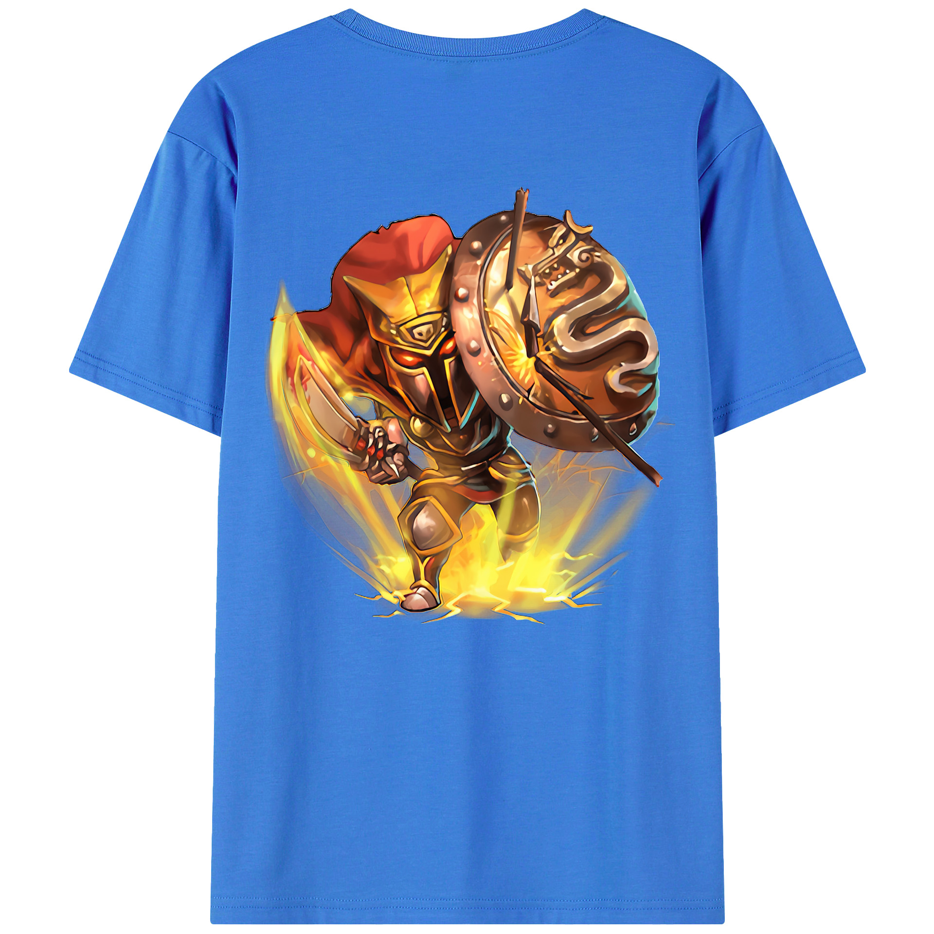 （画像用） リーグ・オブ・レジェンド League of Legends LOL 綿100％ メンズ半袖Tシャツ（バックプリント） 通気性