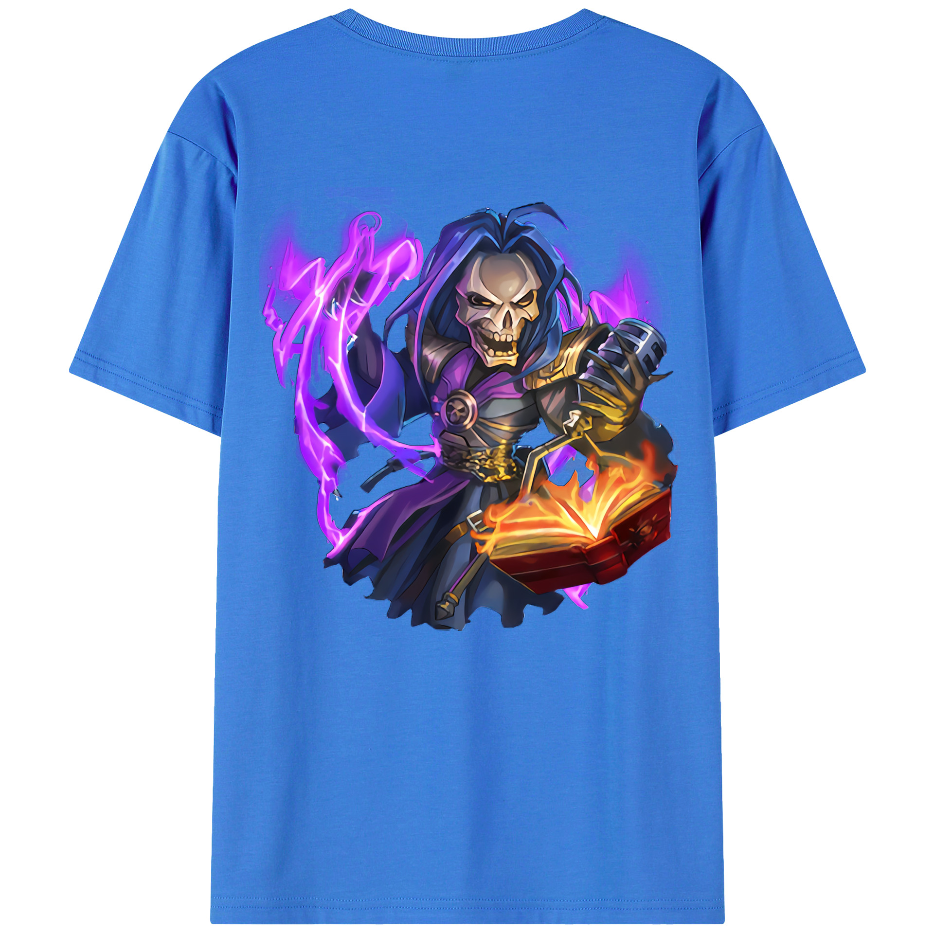 （画像用） リーグ・オブ・レジェンド League of Legends LOL 綿100％ メンズ半袖Tシャツ（バックプリント） 通気性