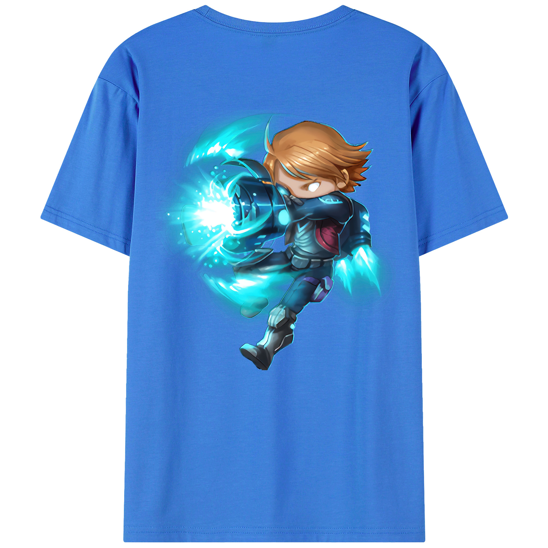（画像用） リーグ・オブ・レジェンド League of Legends LOL 綿100％ メンズ半袖Tシャツ（バックプリント） 通気性