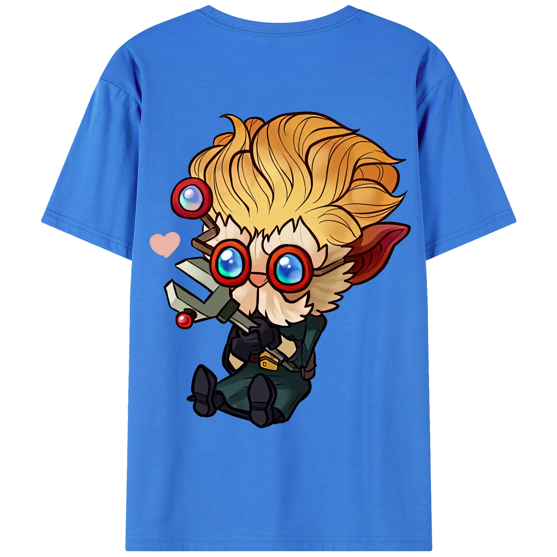 （画像用） リーグ・オブ・レジェンド League of Legends LOL 綿100％ メンズ半袖Tシャツ（バックプリント） 通気性