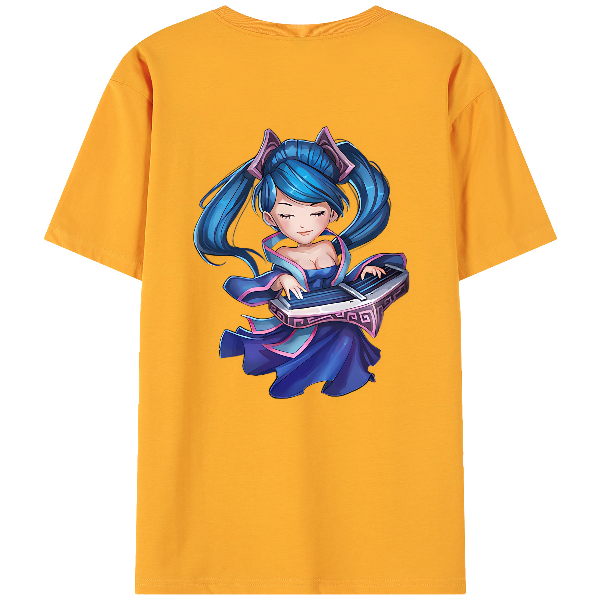 （画像用） リーグ・オブ・レジェンド League of Legends LOL 綿100％ メンズ半袖Tシャツ（バックプリント） 通気性