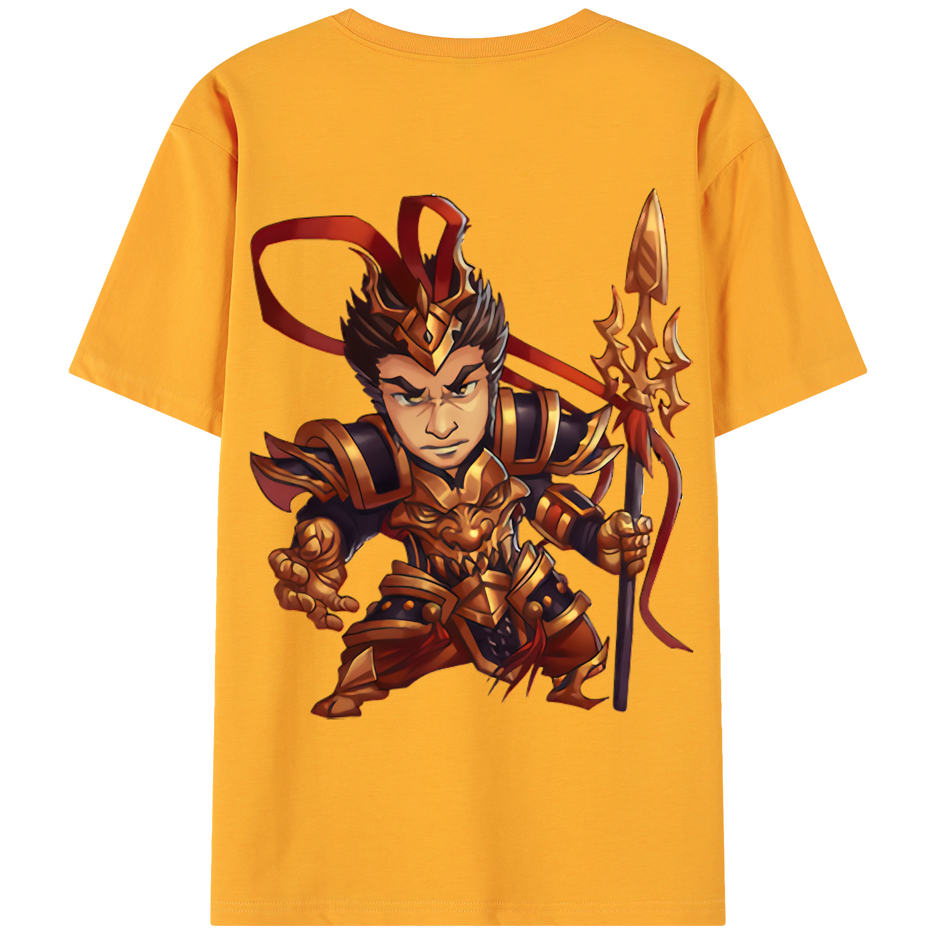 （画像用） リーグ・オブ・レジェンド League of Legends LOL 綿100％ メンズ半袖Tシャツ（バックプリント） 通気性