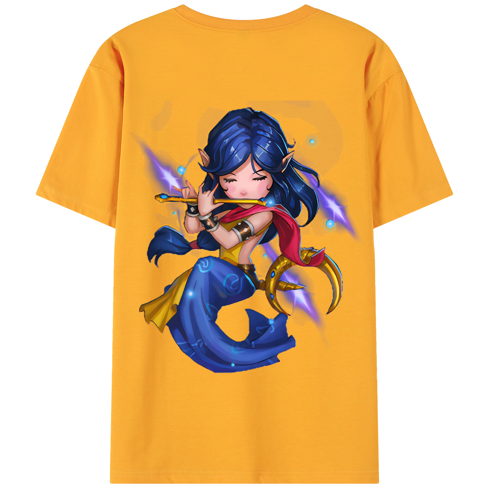 （画像用） リーグ・オブ・レジェンド League of Legends LOL 綿100％ メンズ半袖Tシャツ（バックプリント） 通気性