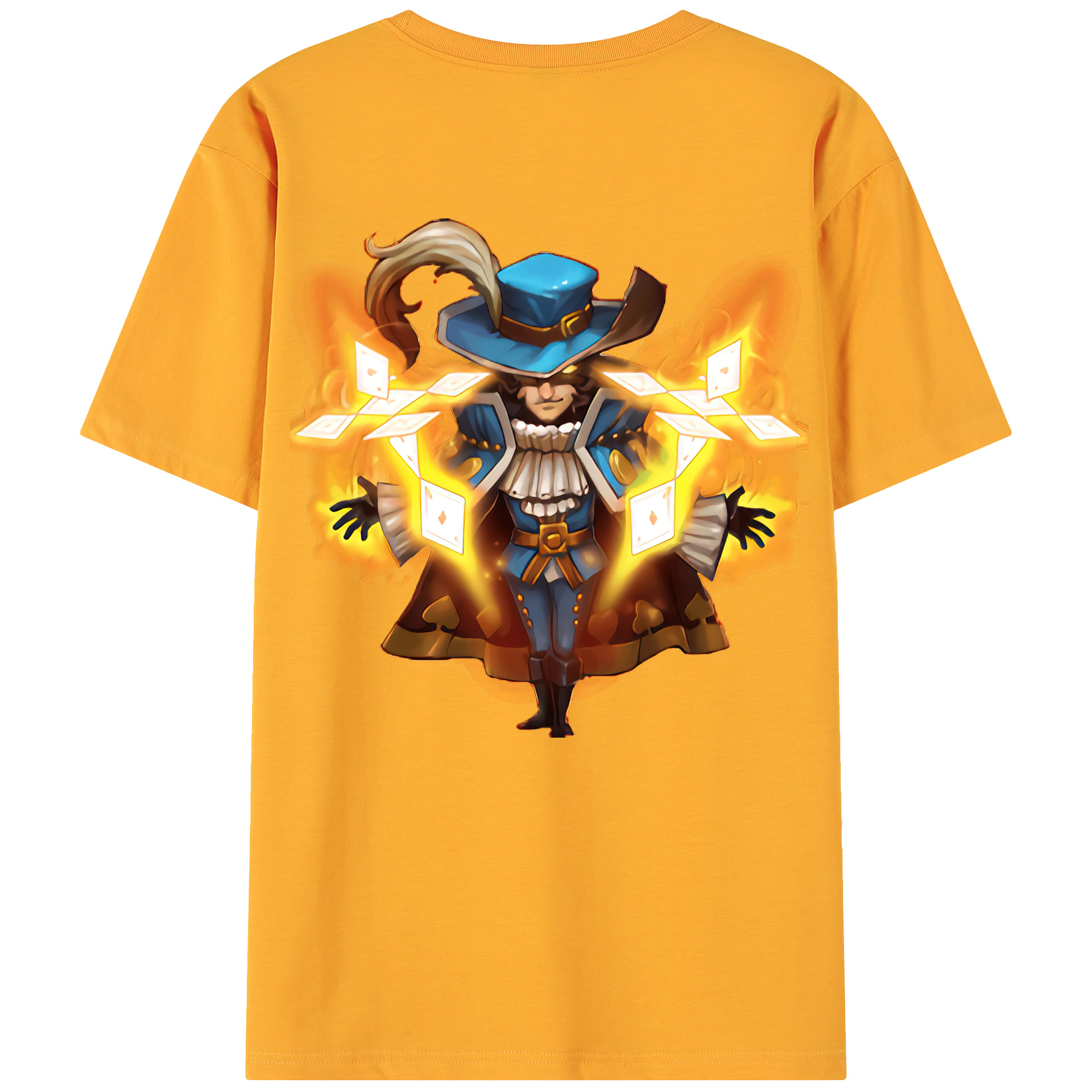 （画像用） リーグ・オブ・レジェンド League of Legends LOL 綿100％ メンズ半袖Tシャツ（バックプリント） 通気性