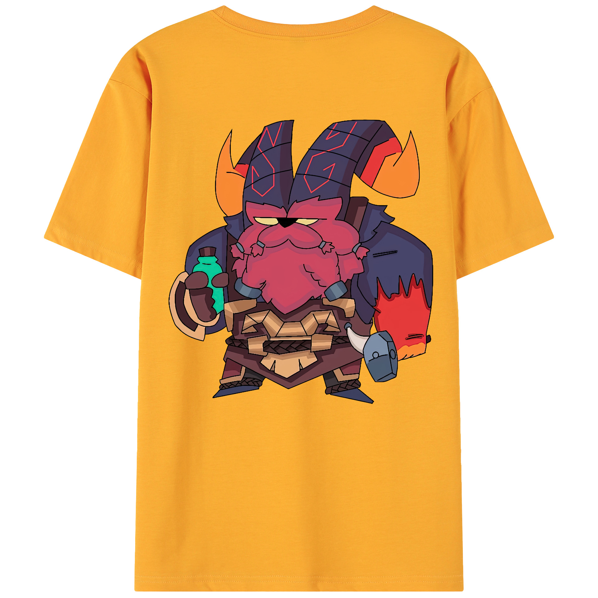 リーグ・オブ・レジェンド League of Legends LOL 綿100％ メンズ半袖Tシャツ（バックプリント） 通気性