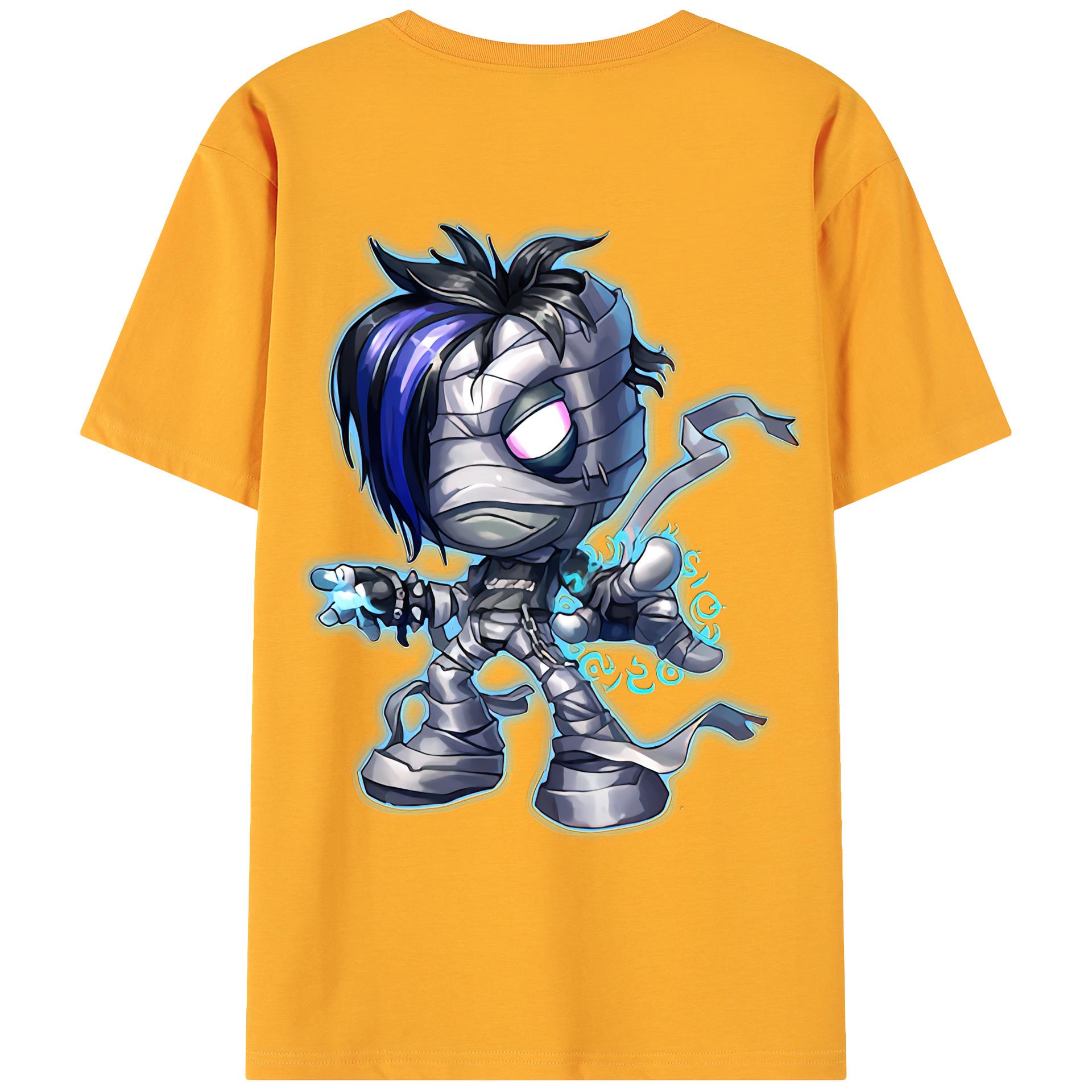 （画像用） リーグ・オブ・レジェンド League of Legends LOL 綿100％ メンズ半袖Tシャツ（バックプリント） 通気性