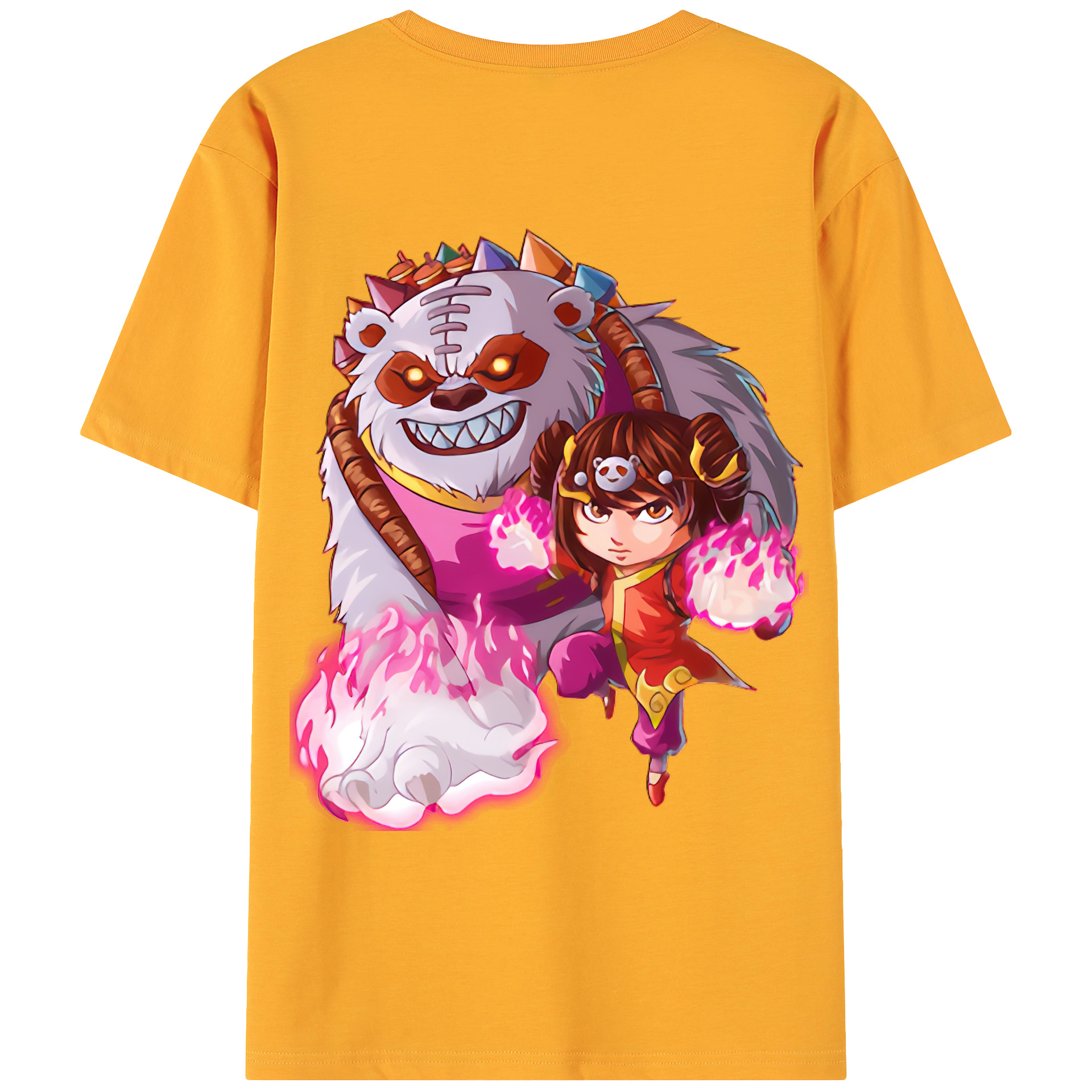 （画像用） リーグ・オブ・レジェンド League of Legends LOL 綿100％ メンズ半袖Tシャツ（バックプリント） 通気性