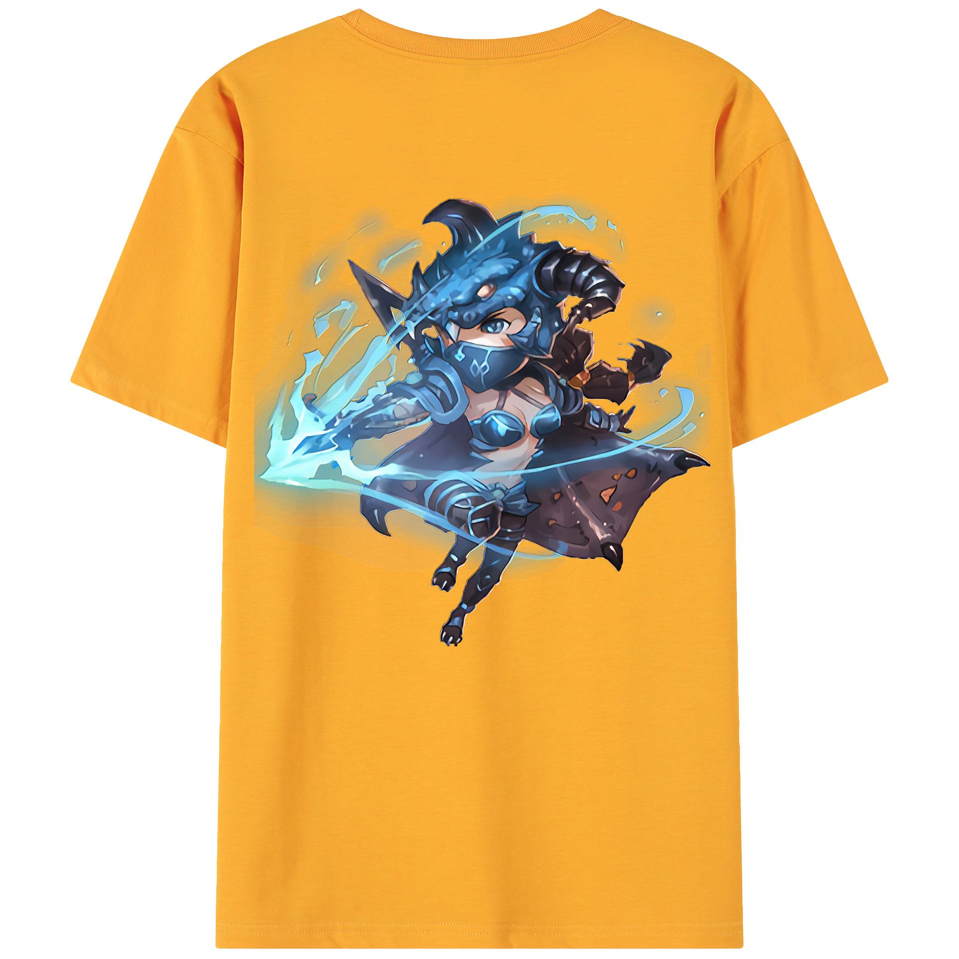 （画像用） リーグ・オブ・レジェンド League of Legends LOL 綿100％ メンズ半袖Tシャツ（バックプリント） 通気性