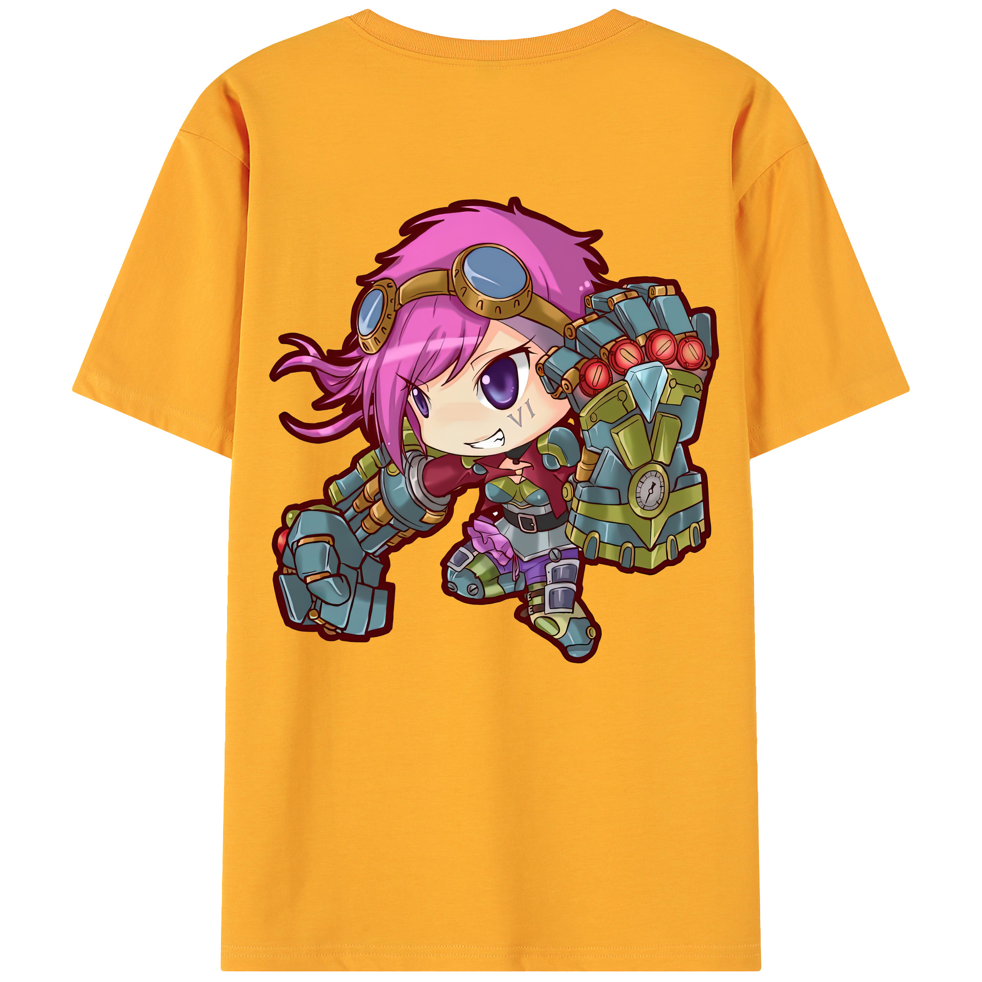 リーグ・オブ・レジェンド League of Legends LOL 綿100％ メンズ半袖Tシャツ（バックプリント） 通気性