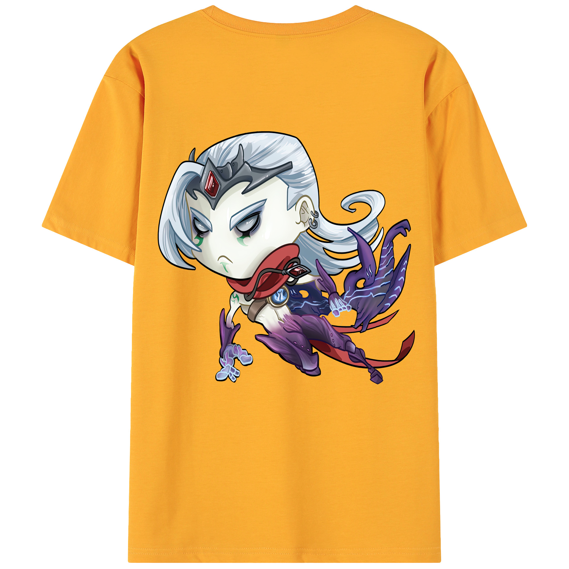 リーグ・オブ・レジェンド League of Legends LOL 綿100％ メンズ半袖Tシャツ（バックプリント） 通気性