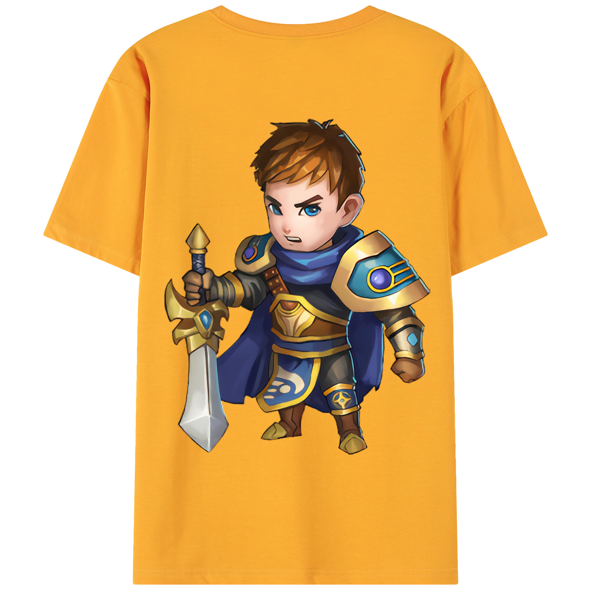 （画像用） リーグ・オブ・レジェンド League of Legends LOL 綿100％ メンズ半袖Tシャツ（バックプリント） 通気性