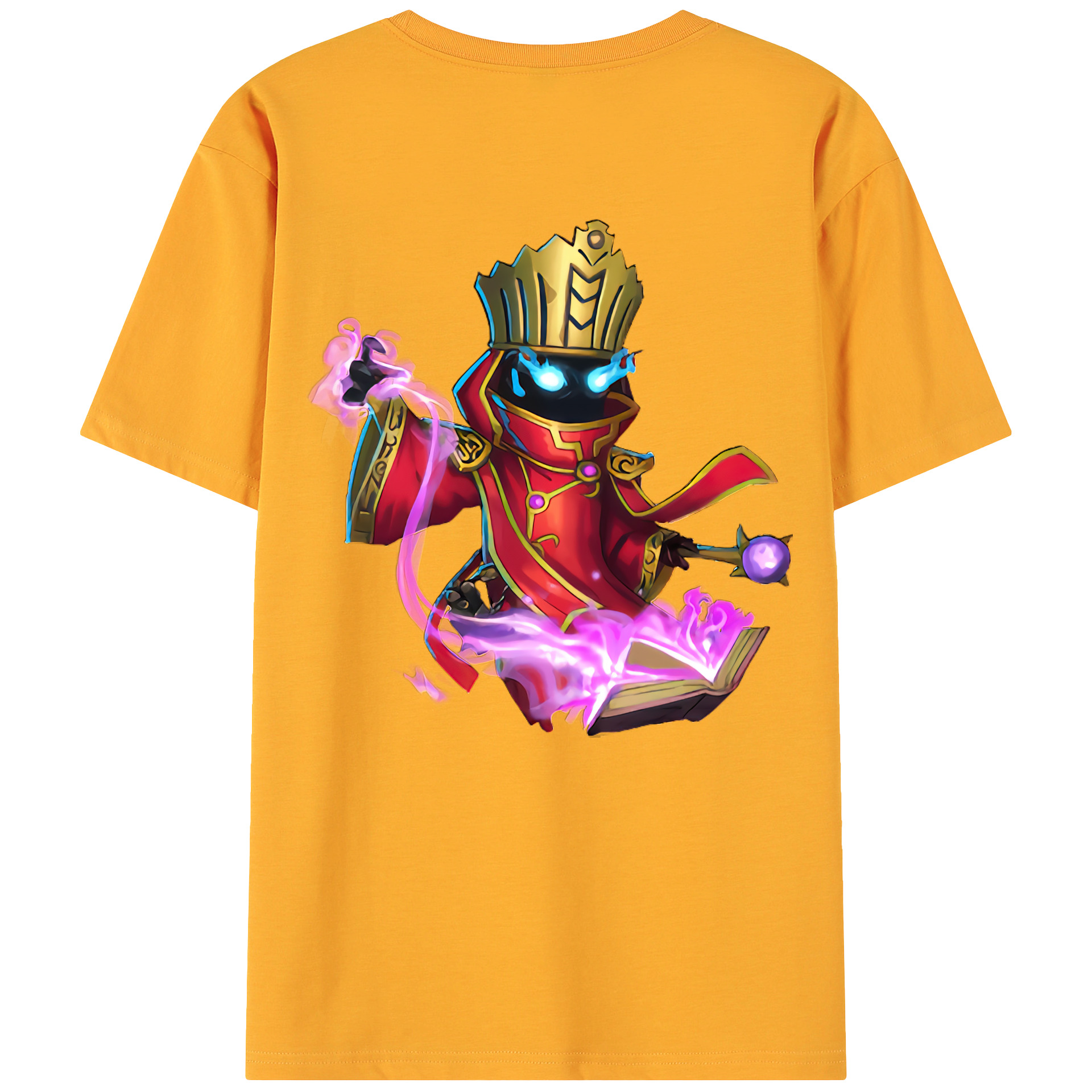 （画像用） リーグ・オブ・レジェンド League of Legends LOL 綿100％ メンズ半袖Tシャツ（バックプリント） 通気性