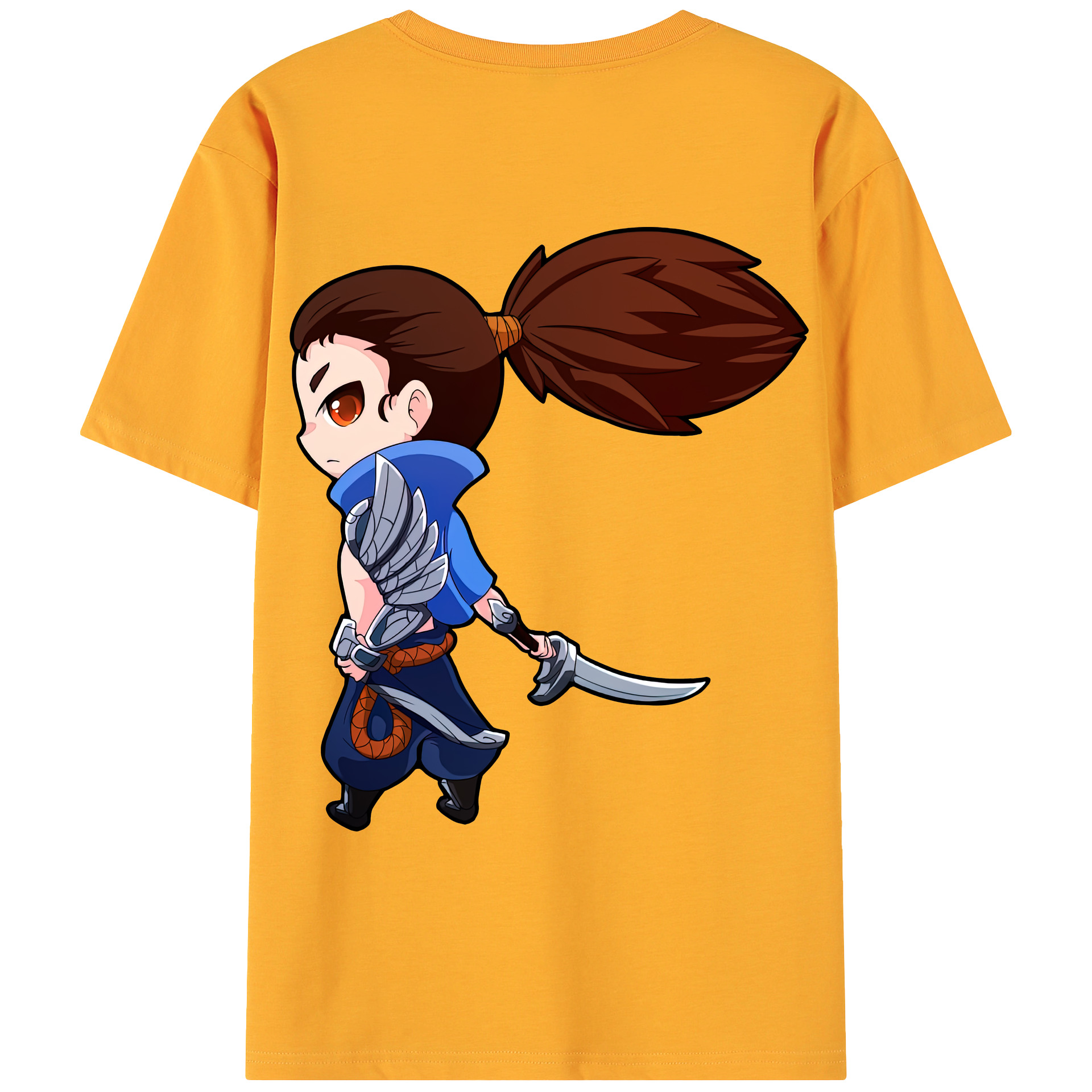 リーグ・オブ・レジェンド League of Legends LOL 綿100％ メンズ半袖Tシャツ（バックプリント） 通気性