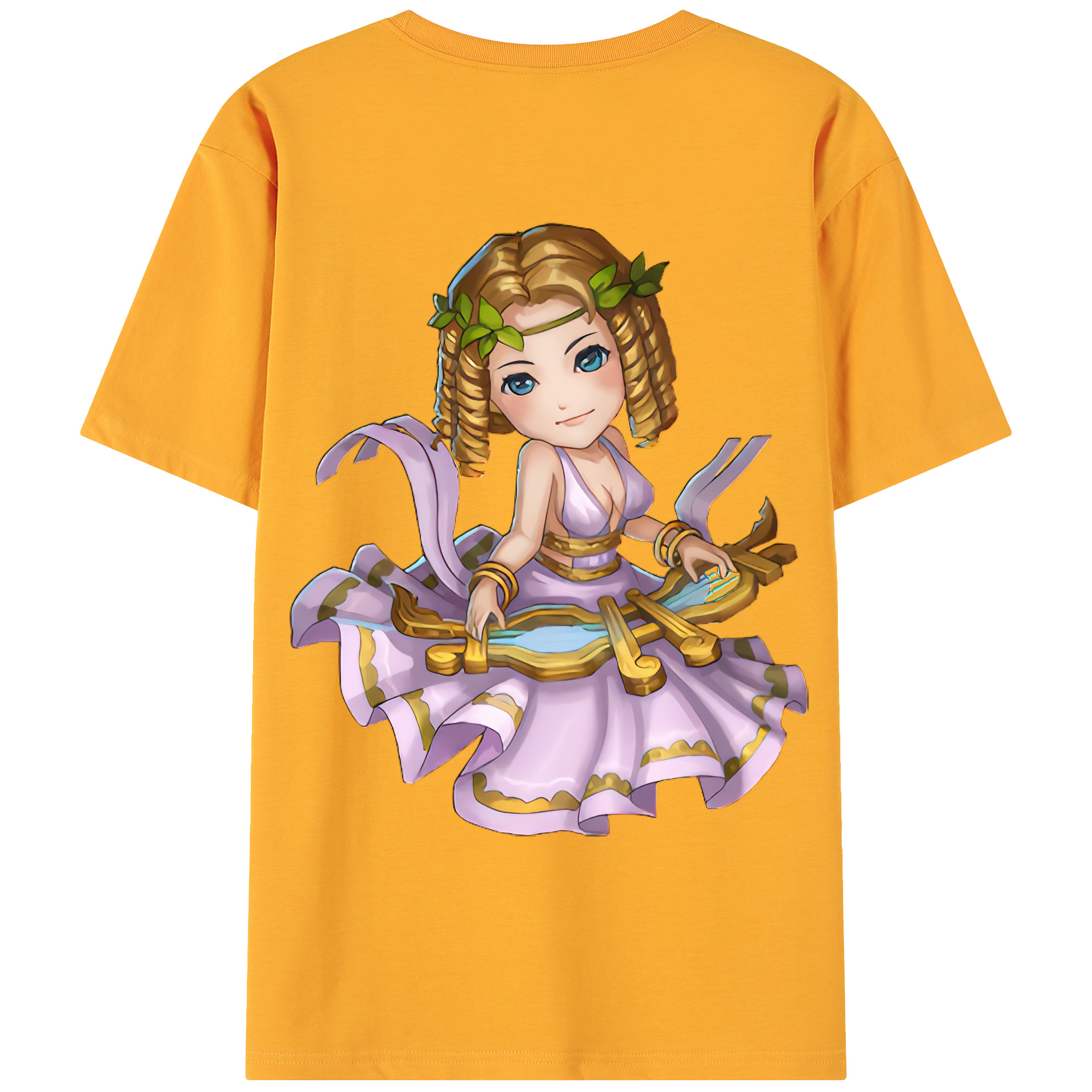 （画像用） リーグ・オブ・レジェンド League of Legends LOL 綿100％ メンズ半袖Tシャツ（バックプリント） 通気性