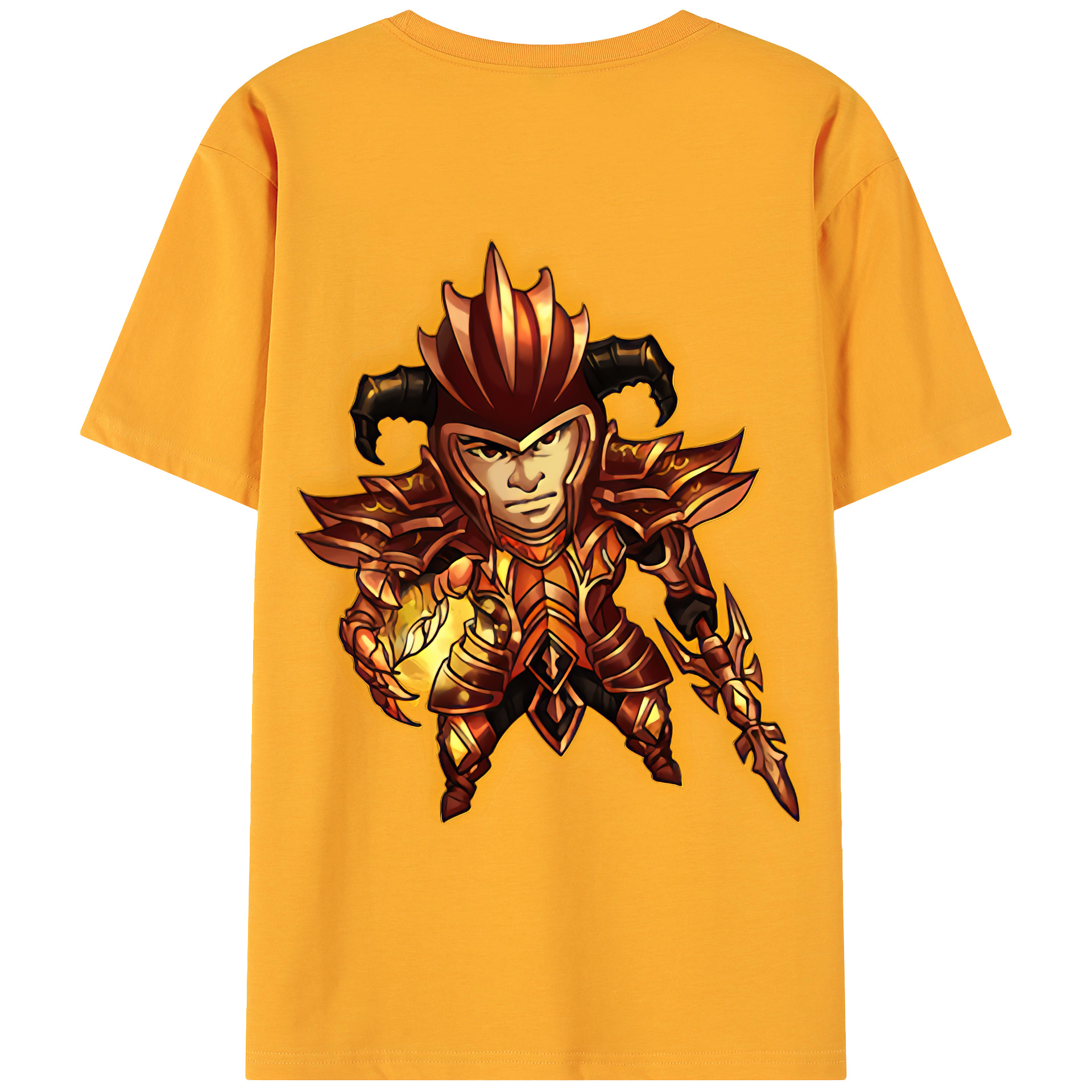 （画像用） リーグ・オブ・レジェンド League of Legends LOL 綿100％ メンズ半袖Tシャツ（バックプリント） 通気性