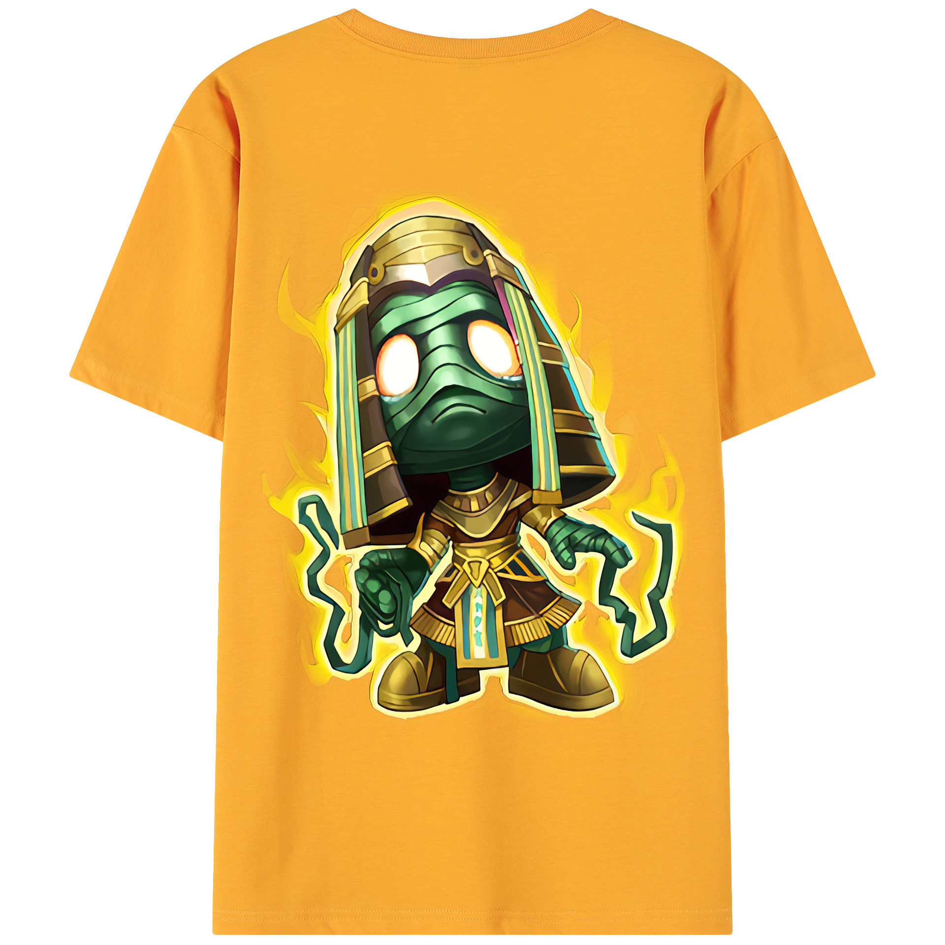 （画像用） リーグ・オブ・レジェンド League of Legends LOL 綿100％ メンズ半袖Tシャツ（バックプリント） 通気性