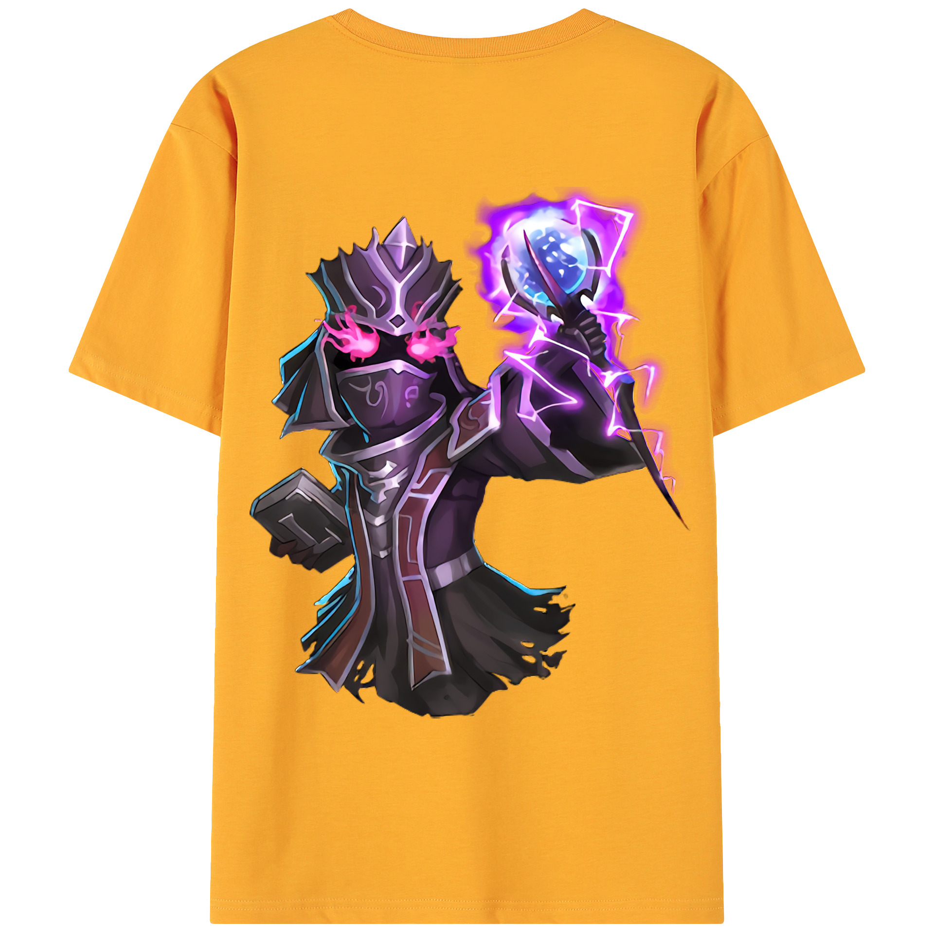 （画像用） リーグ・オブ・レジェンド League of Legends LOL 綿100％ メンズ半袖Tシャツ（バックプリント） 通気性