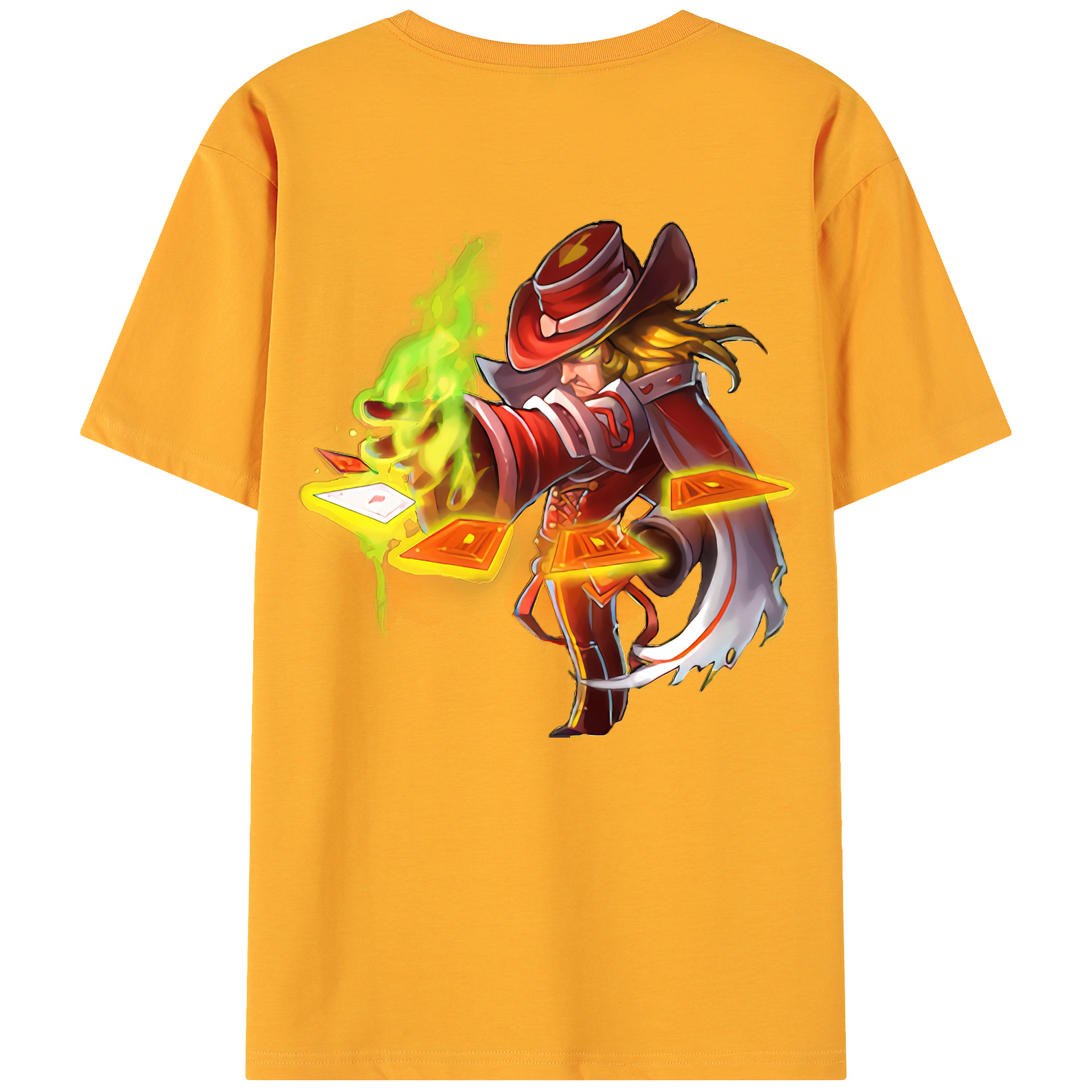 （画像用） リーグ・オブ・レジェンド League of Legends LOL 綿100％ メンズ半袖Tシャツ（バックプリント） 通気性
