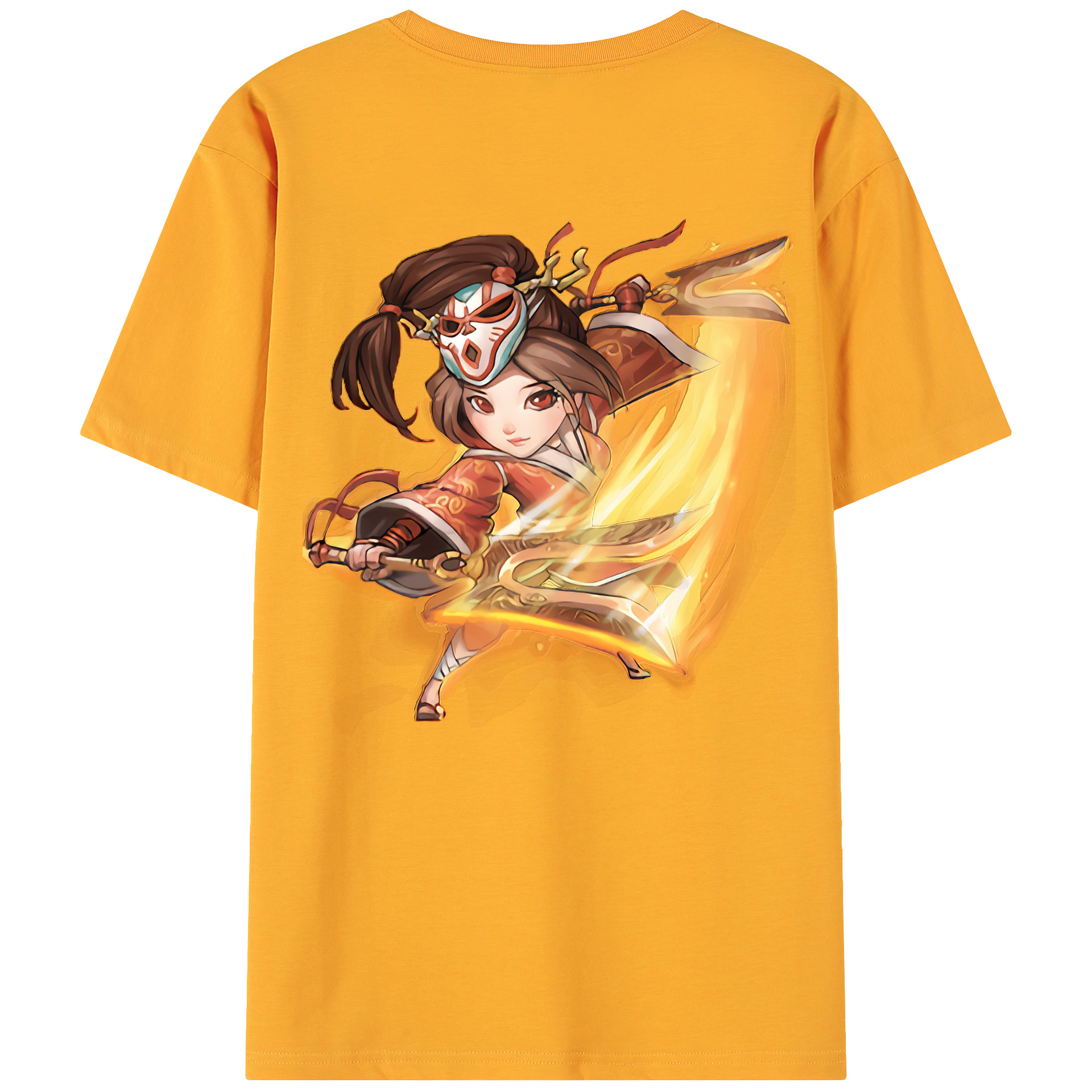 （画像用） リーグ・オブ・レジェンド League of Legends LOL 綿100％ メンズ半袖Tシャツ（バックプリント） 通気性