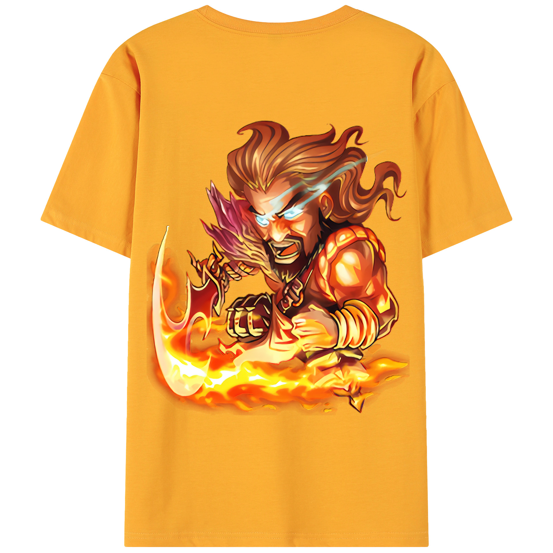 （画像用） リーグ・オブ・レジェンド League of Legends LOL 綿100％ メンズ半袖Tシャツ（バックプリント） 通気性