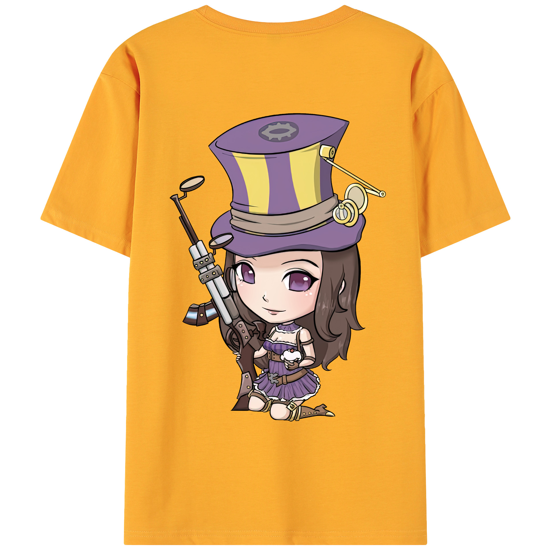 リーグ・オブ・レジェンド League of Legends LOL 綿100％ メンズ半袖Tシャツ（バックプリント） 通気性