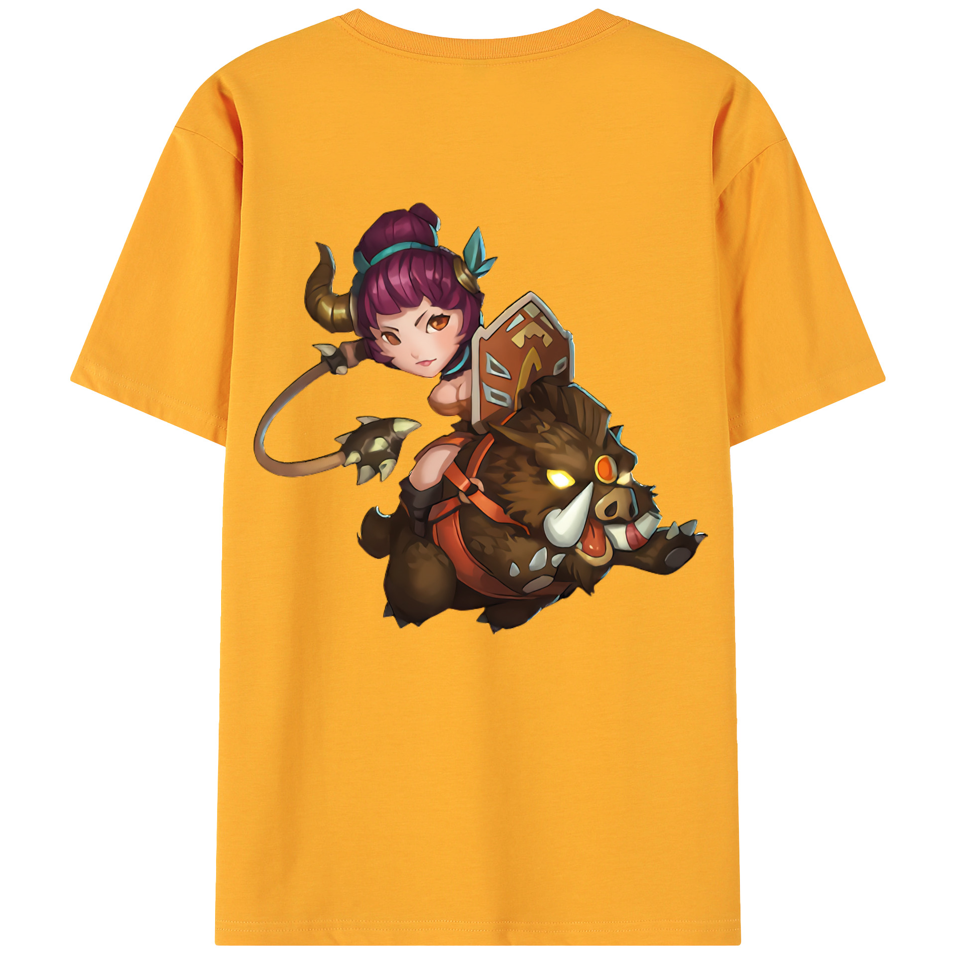（画像用） リーグ・オブ・レジェンド League of Legends LOL 綿100％ メンズ半袖Tシャツ（バックプリント） 通気性