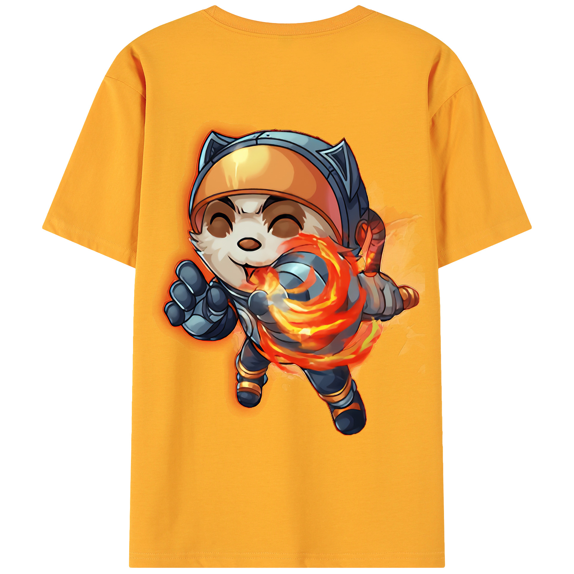 （画像用） リーグ・オブ・レジェンド League of Legends LOL 綿100％ メンズ半袖Tシャツ（バックプリント） 通気性