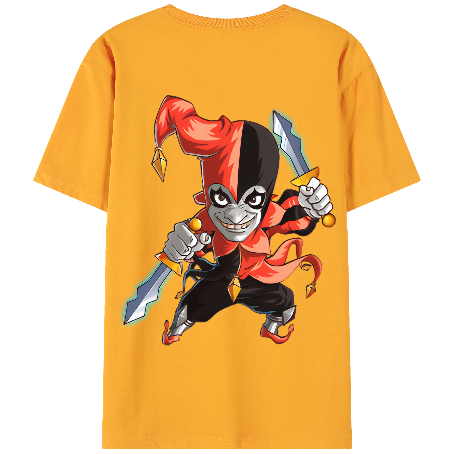 （画像用） リーグ・オブ・レジェンド League of Legends LOL 綿100％ メンズ半袖Tシャツ（バックプリント） 通気性