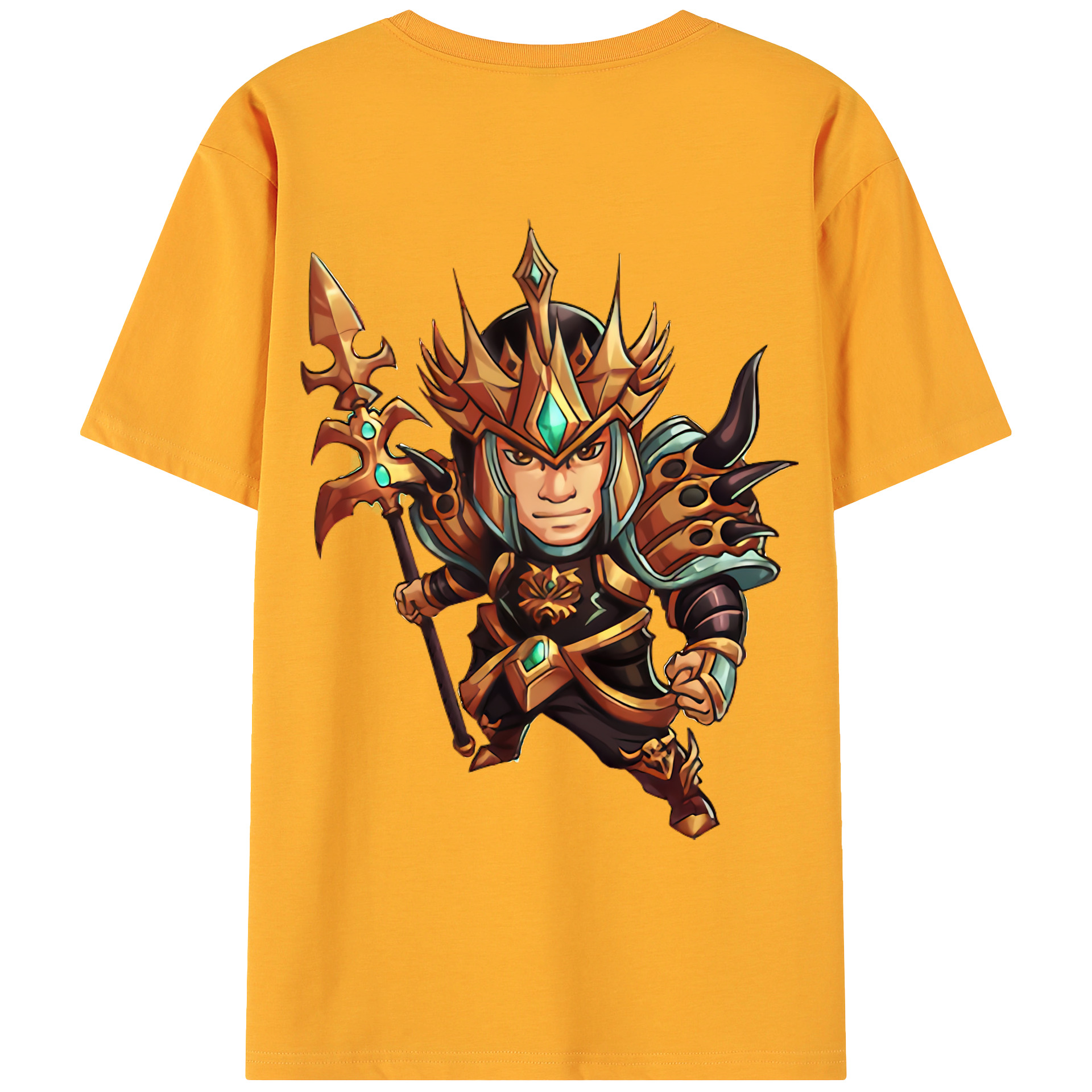 （画像用） リーグ・オブ・レジェンド League of Legends LOL 綿100％ メンズ半袖Tシャツ（バックプリント） 通気性